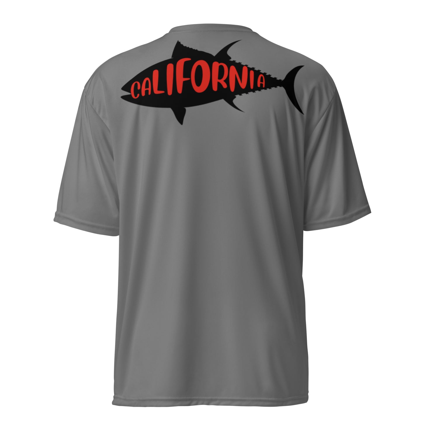 I'm a man of few words Fishing Unisex performance crew neck t-shirt