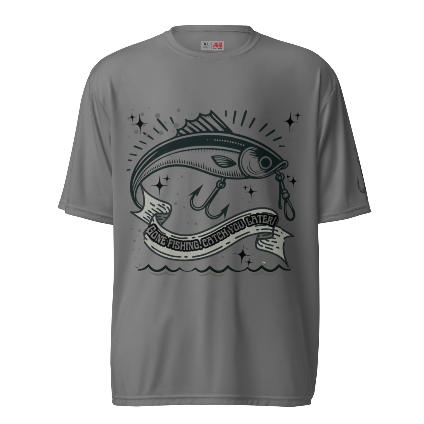 Fishing, Fishing Dad, Cool, Kawaii, Gift For Dad, best seller, Unisex performance crew neck t-shirt