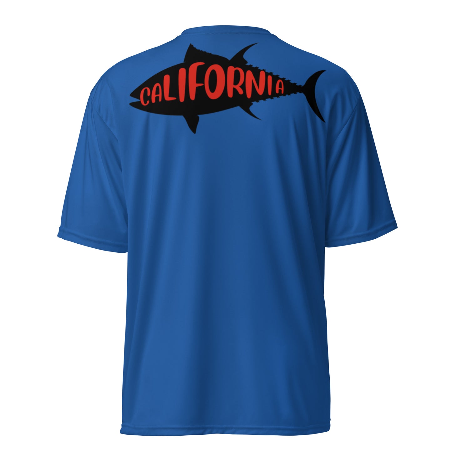 I'm a man of few words Fishing Unisex performance crew neck t-shirt