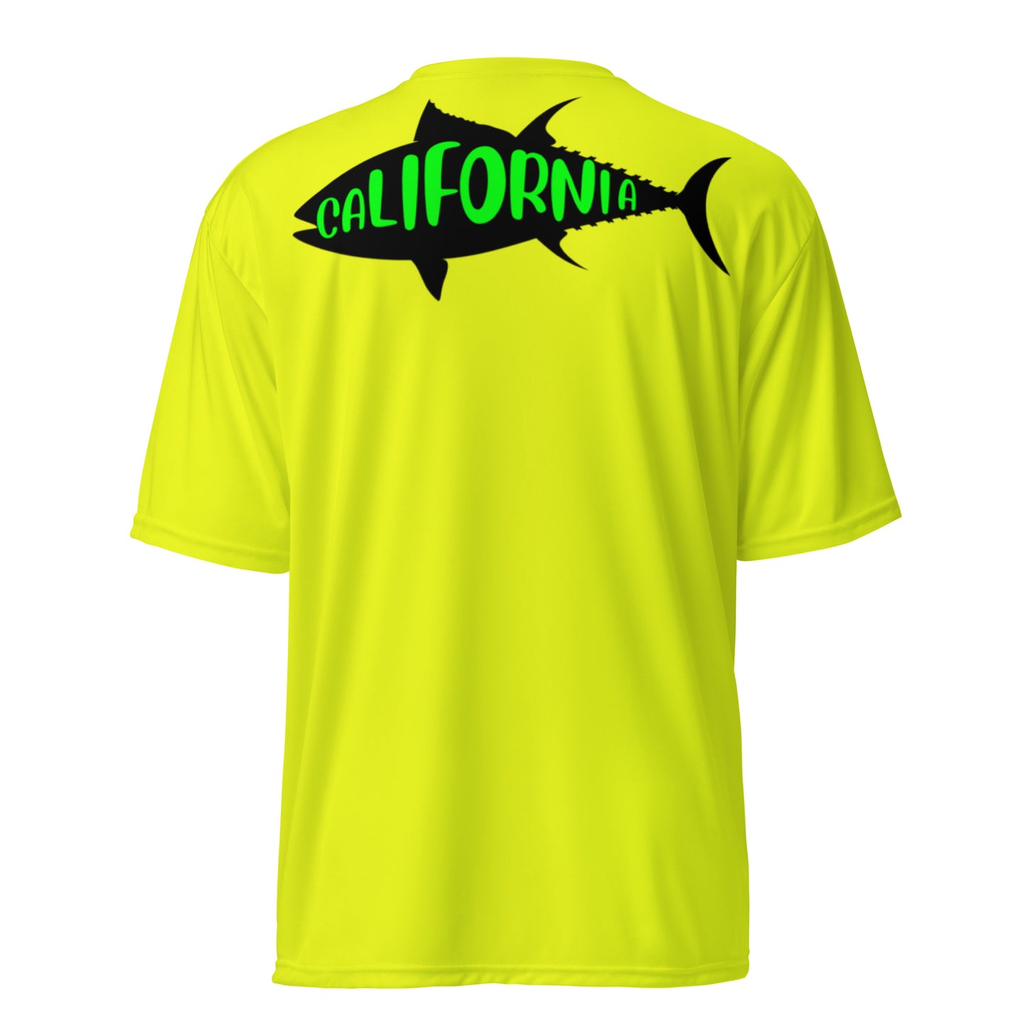 I'm a man Fishing Unisex performance crew neck t-shirt