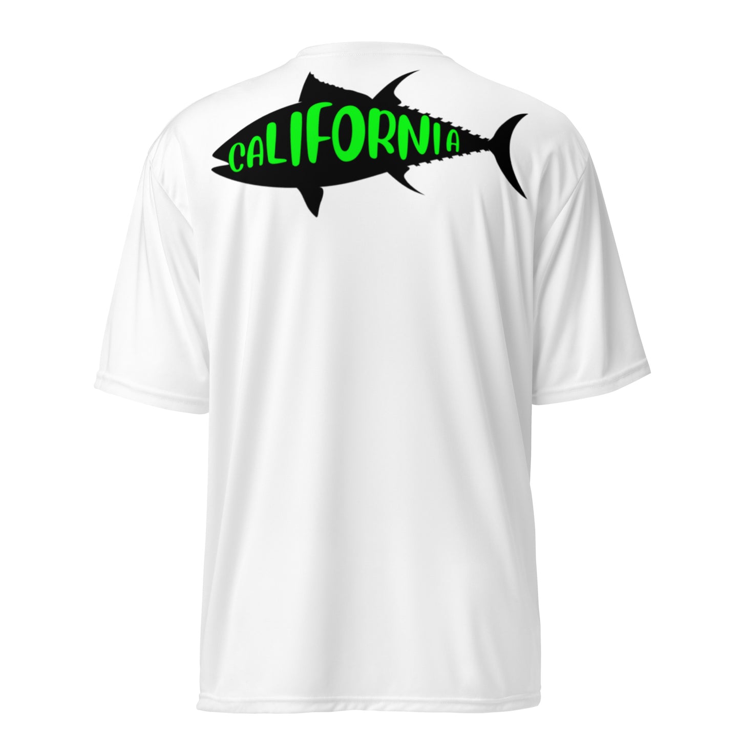 I'm a man Fishing Unisex performance crew neck t-shirt