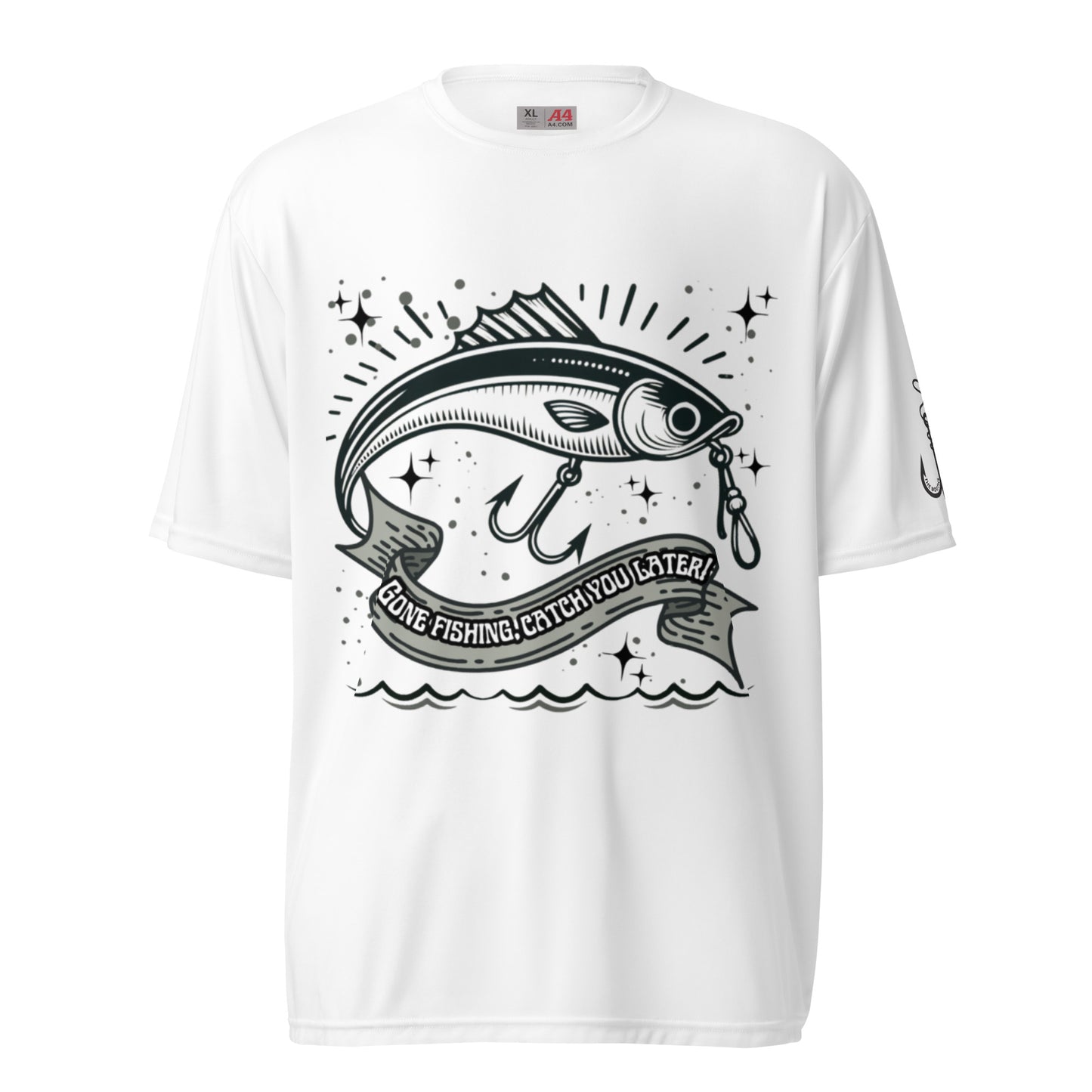 Fishing, Fishing Dad, Cool, Kawaii, Gift For Dad, best seller, Unisex performance crew neck t-shirt