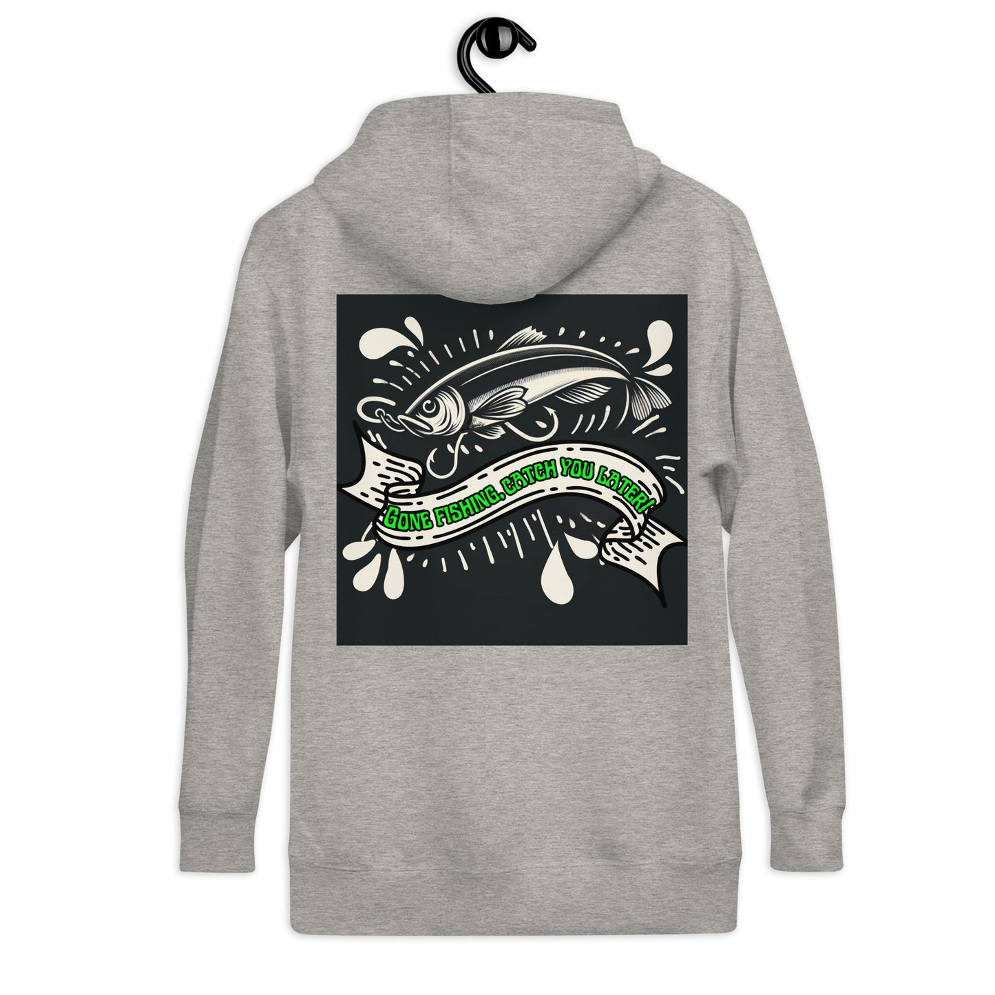 Fishing Dad, Cool, Kawaii, Unisex Hoodie