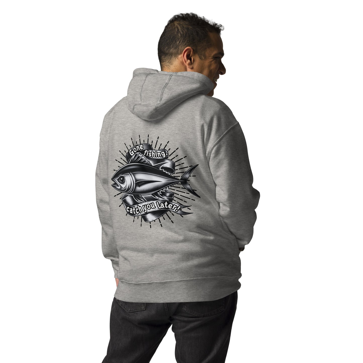 Fishing Hoodie, Fishing Tattoo, Fishing Tuna, Fishing Gifts, Fishing Hoodie for Man, Fishy hoodie, Husband Hoodie, Dad Gift, Unisex Hoodie