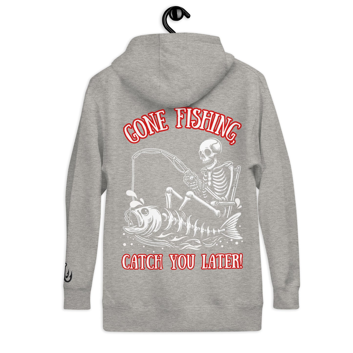 Fishing Skeleton, Fishing Tattoo, Fishing Tuna, Fishing Gifts, Fishing Hoodie for Man, Fishy hoodie, Husband Hoodie, Dad Gift, Unisex Hoodie