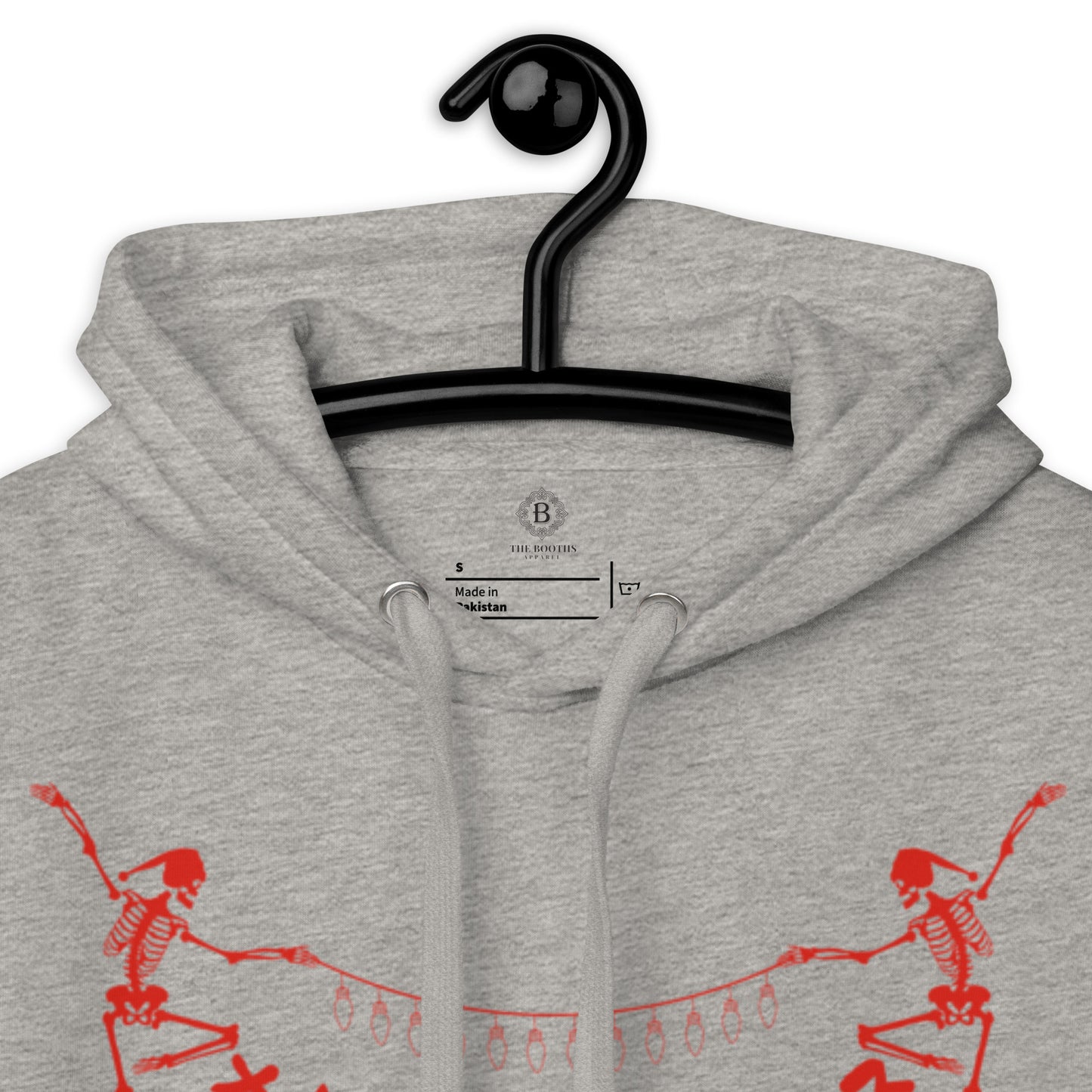 Merry Christmas Japanese Skeleton, kawaii, Skeleton tattoo, dancing Skeleton, skull lover, Christmas gift, Unisex Hoodie