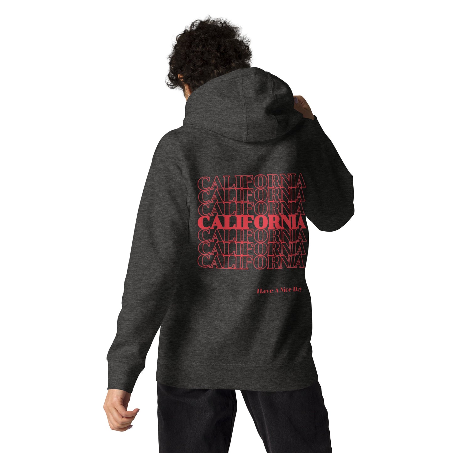 California, Japanese, Katakana, Nihongo, Have a good day Unisex Hoodie