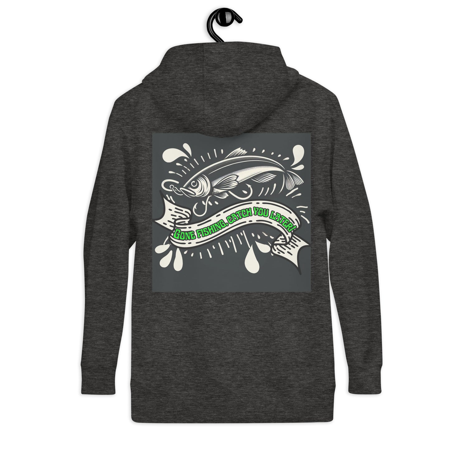 Fishing Dad, Cool, Kawaii, Unisex Hoodie