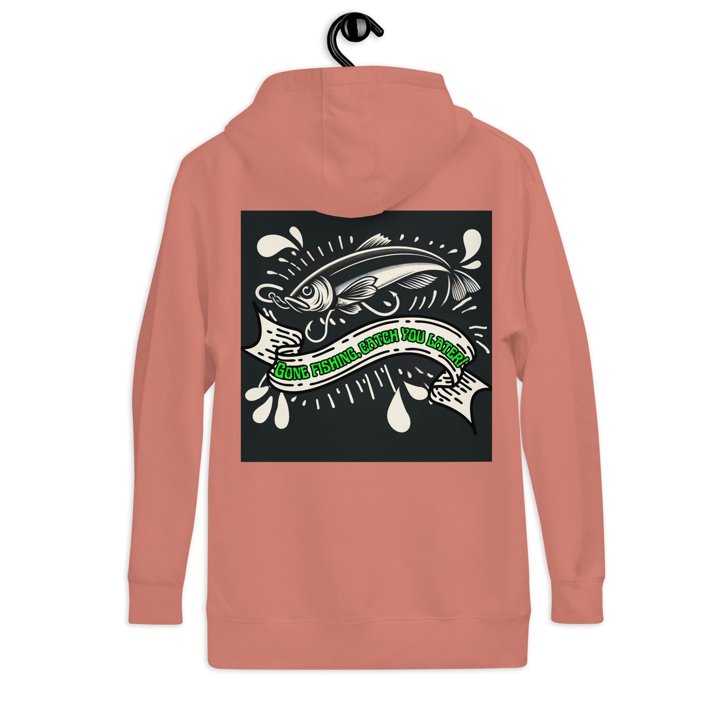 Fishing Dad, Cool, Kawaii, Unisex Hoodie