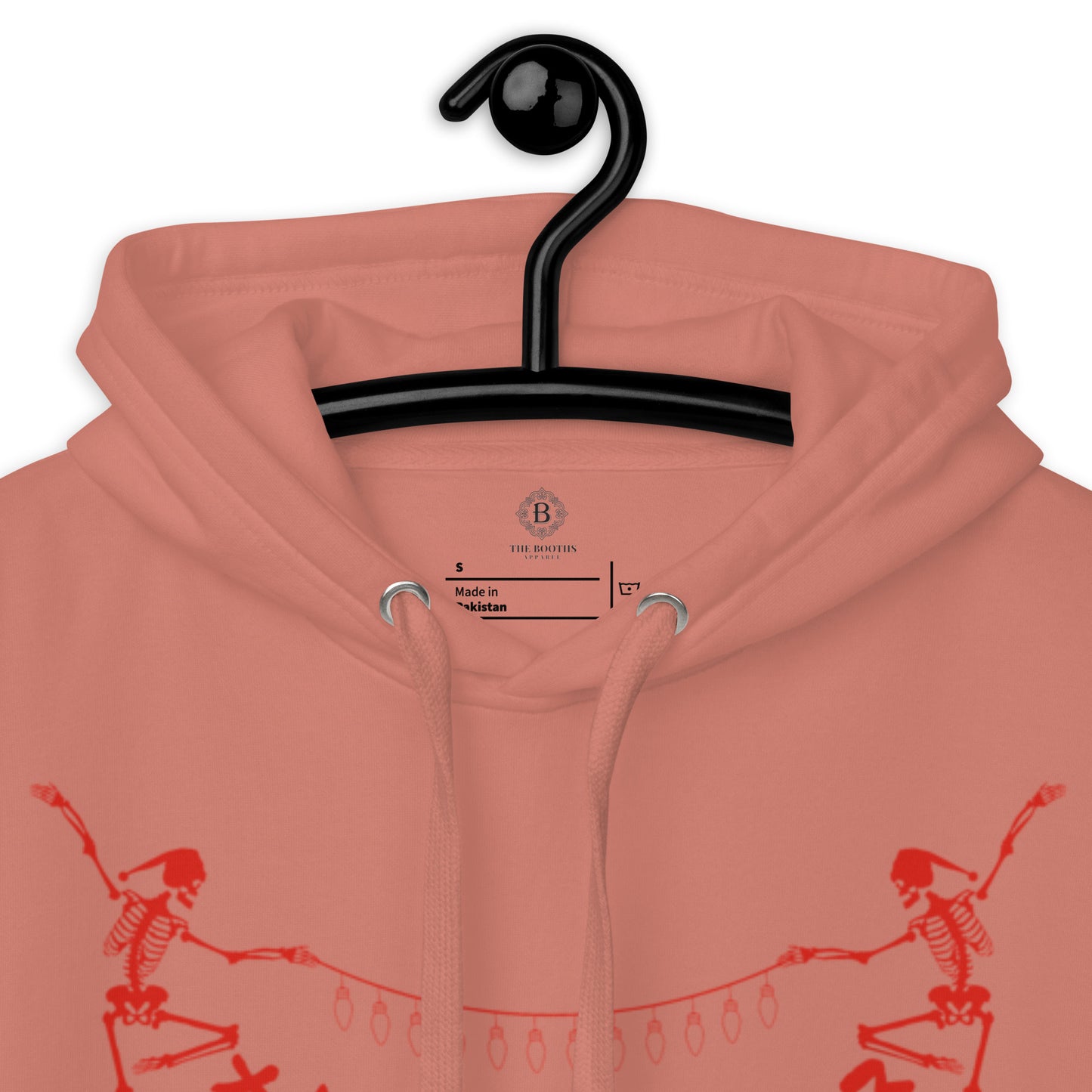Merry Christmas Japanese Skeleton, kawaii, Skeleton tattoo, dancing Skeleton, skull lover, Christmas gift, Unisex Hoodie
