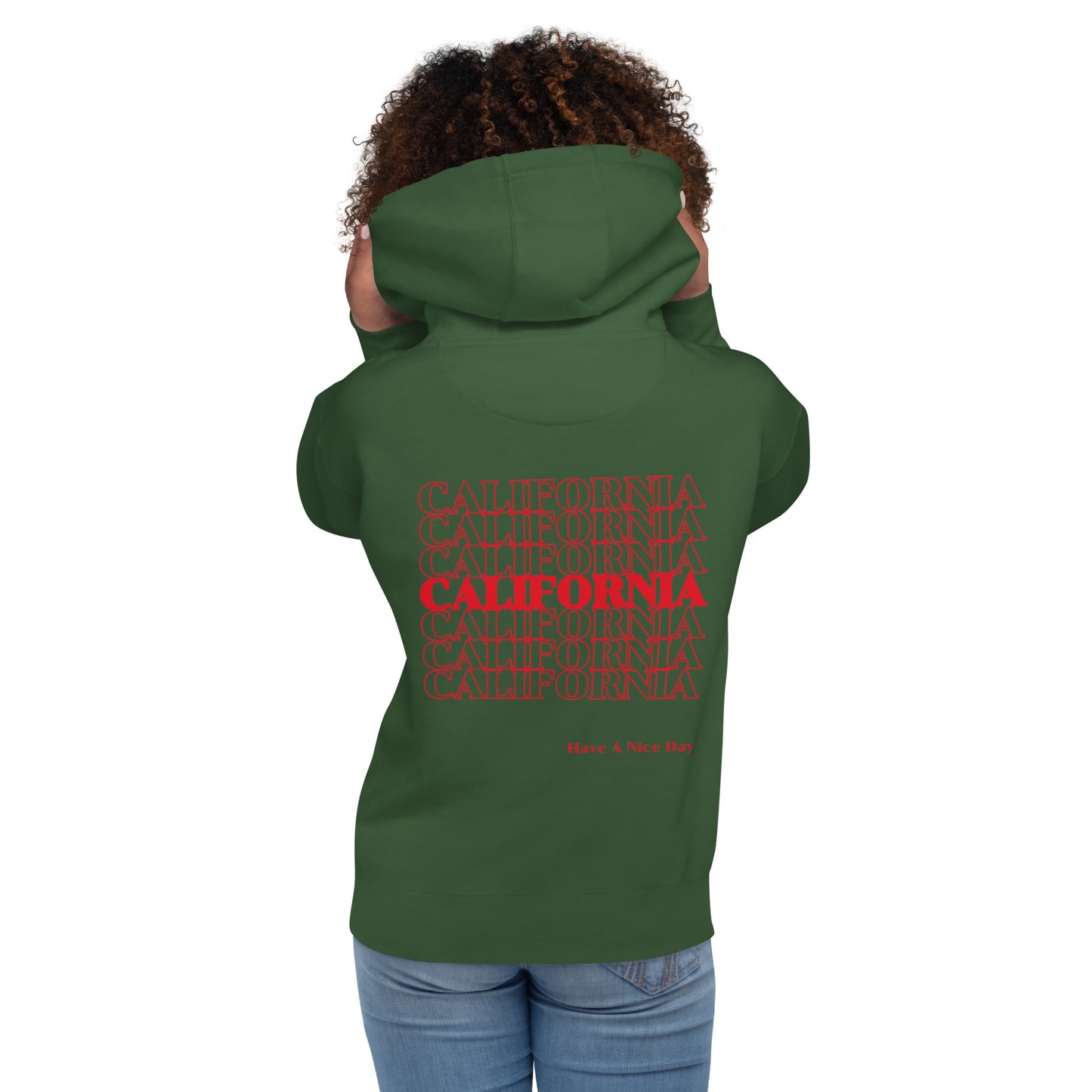 California, Japanese, Katakana, Nihongo, Have a good day Unisex Hoodie