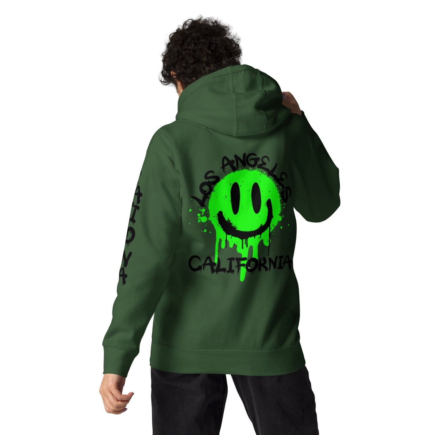 Smile graffiti art Unisex Hoodie