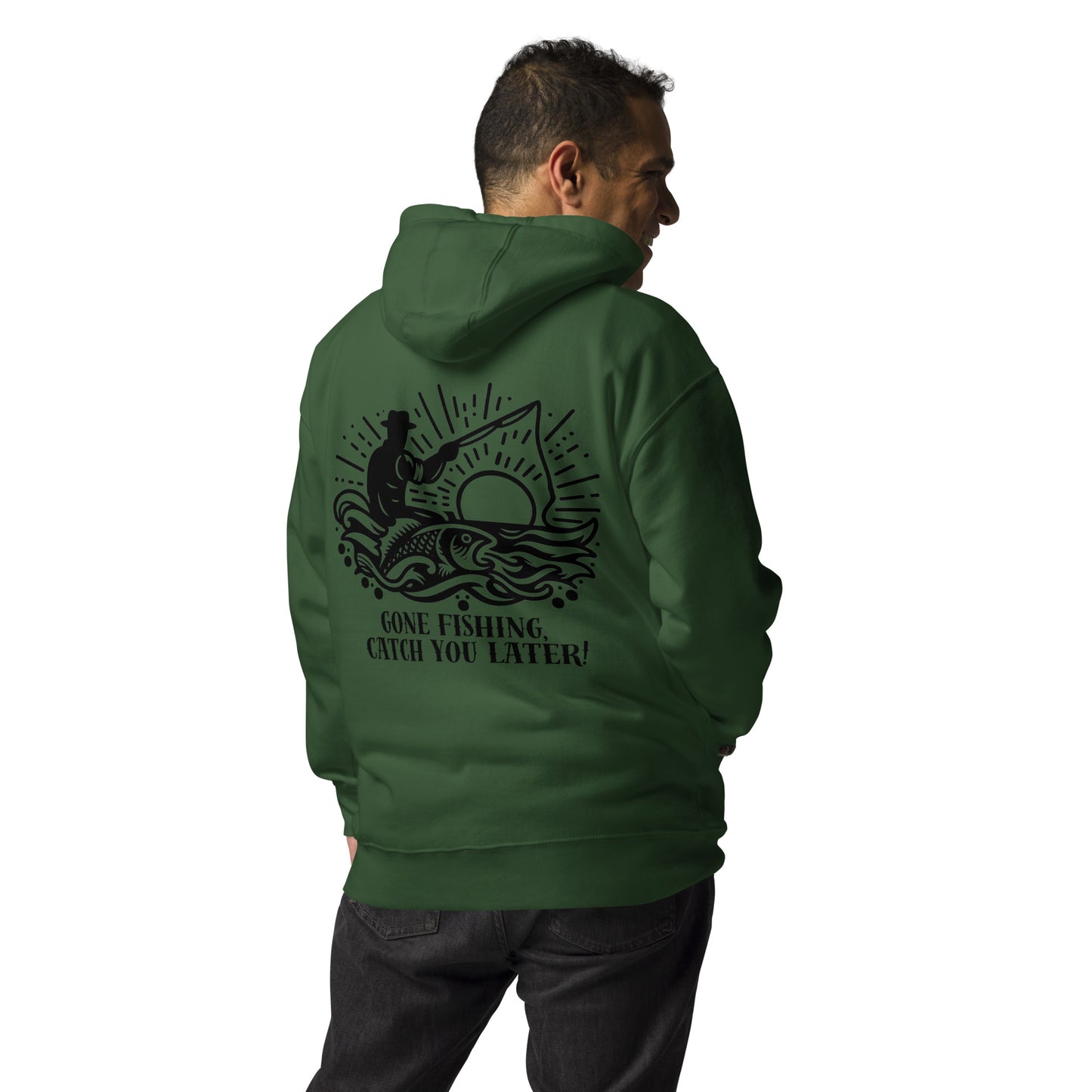 Fishing shirt, Gone Fishing, Catch You Later! Fishing Gifts, Master Baiter Shirt for Man, Fishy Tee, Husband Shirt, Dad Gift, Unisex Hoodie
