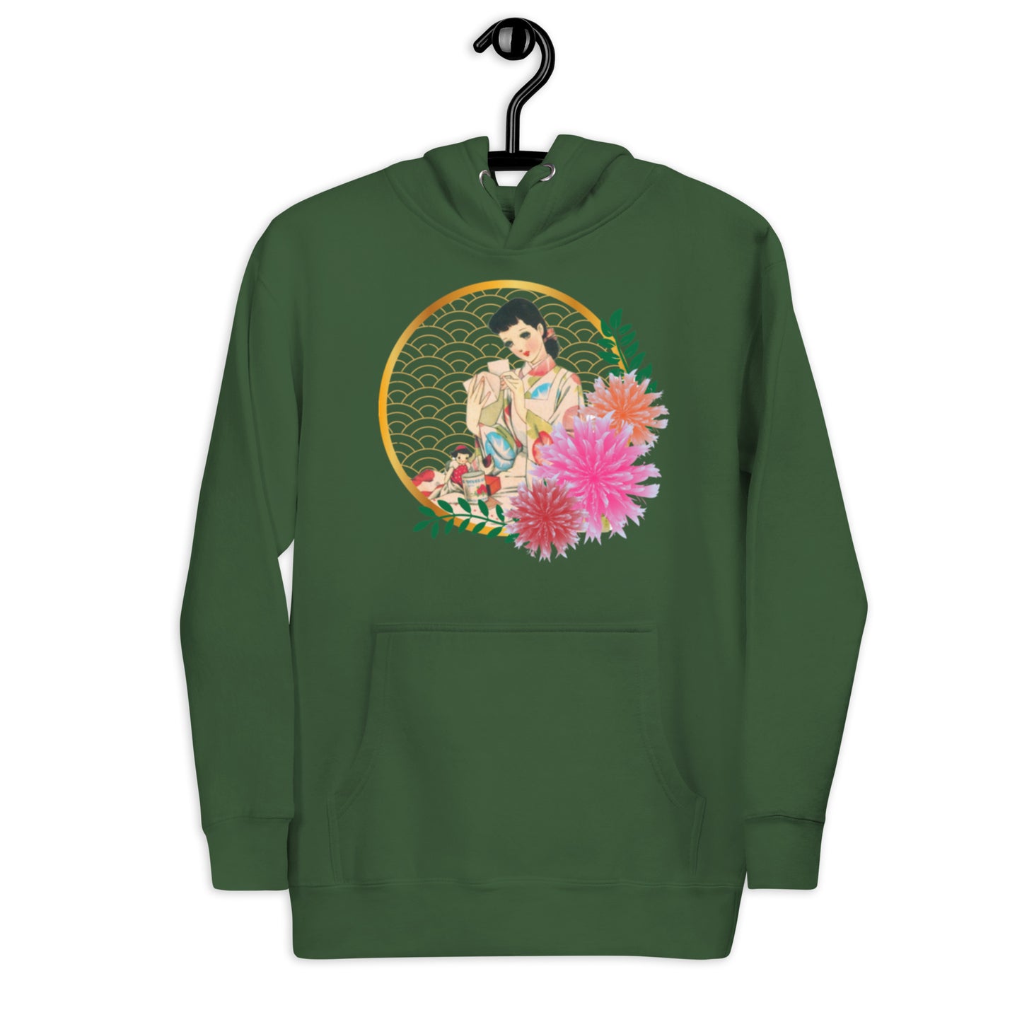 SHOJO Manga yukata Unisex Hoodie