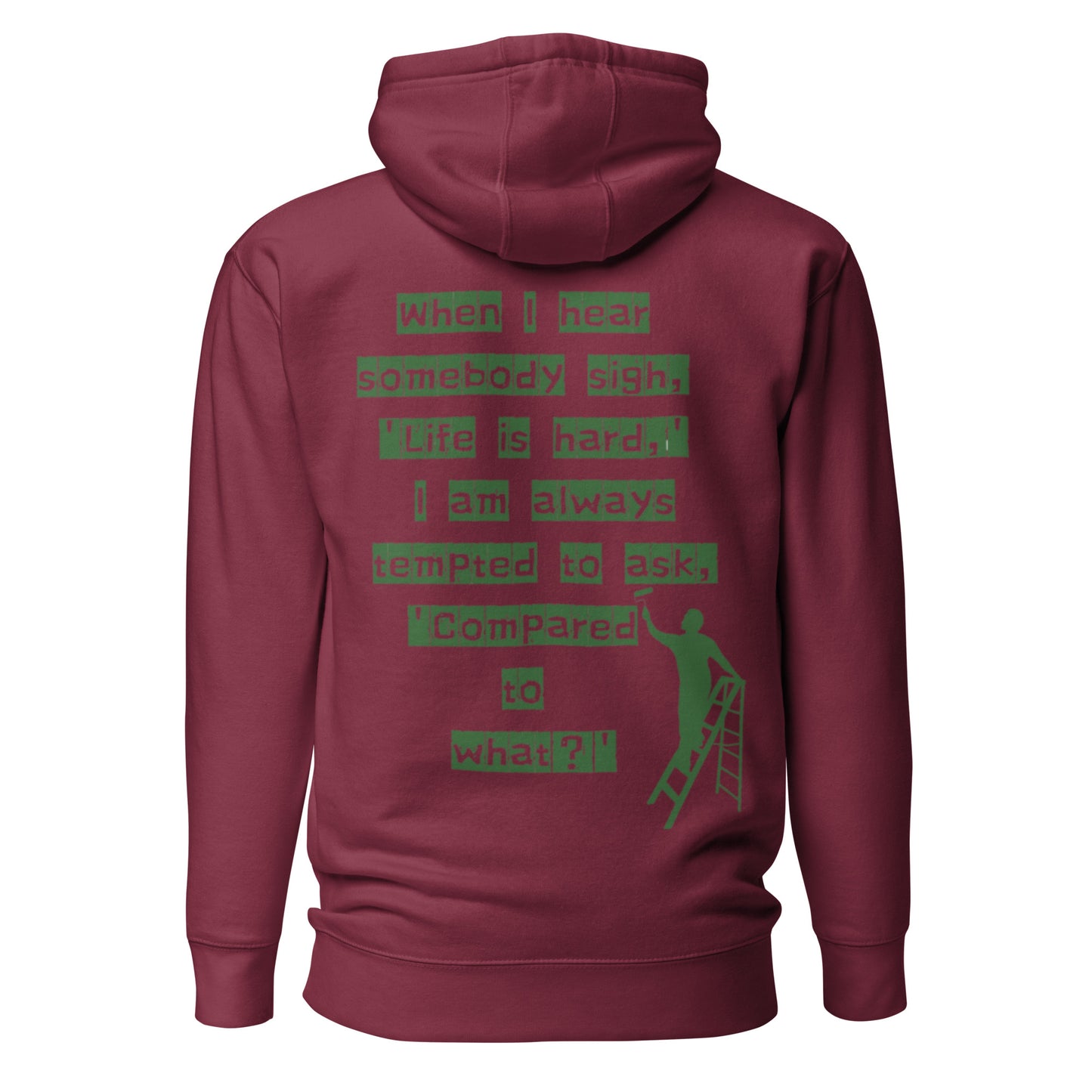 'Life is hard,' Unisex Hoodie