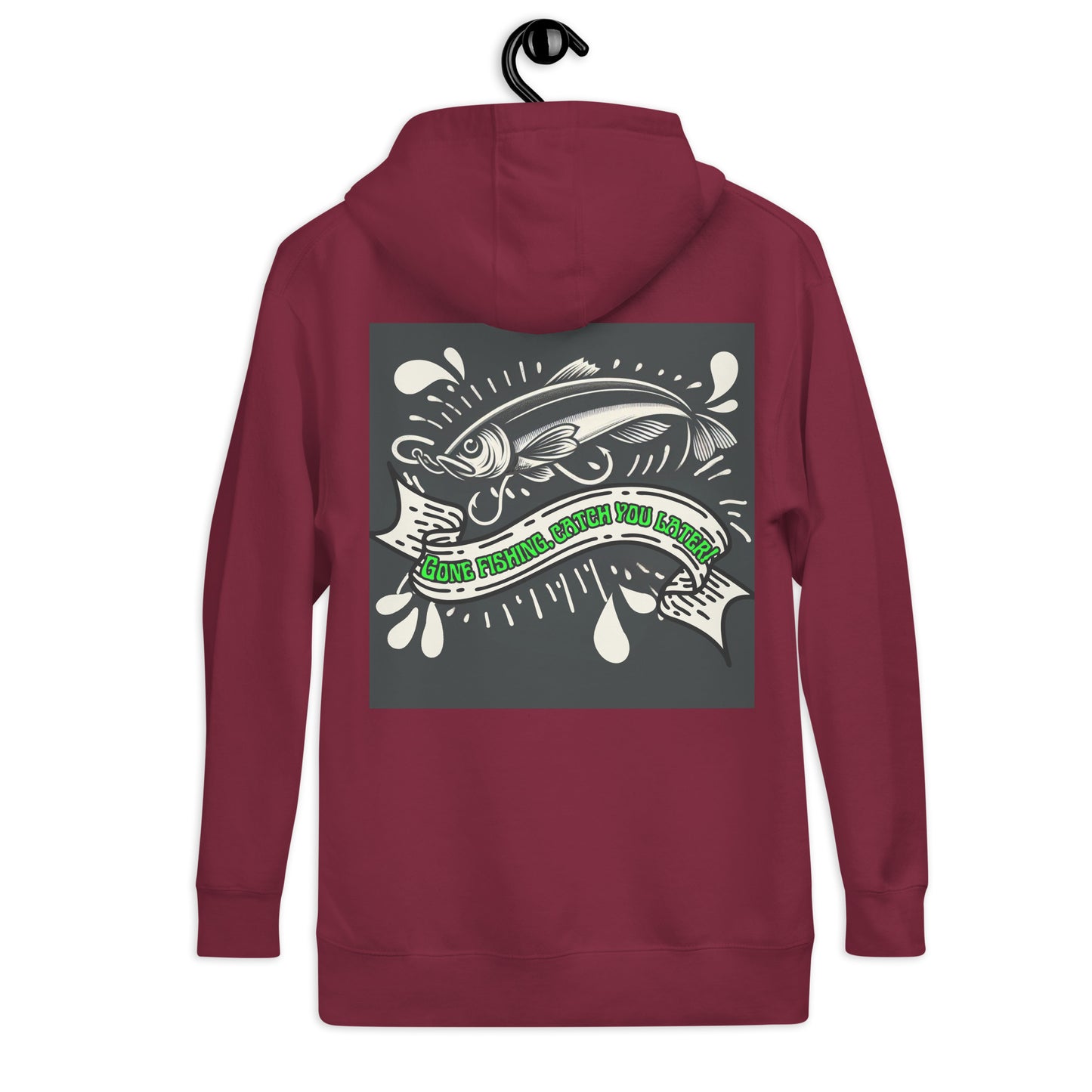 Fishing Dad, Cool, Kawaii, Unisex Hoodie