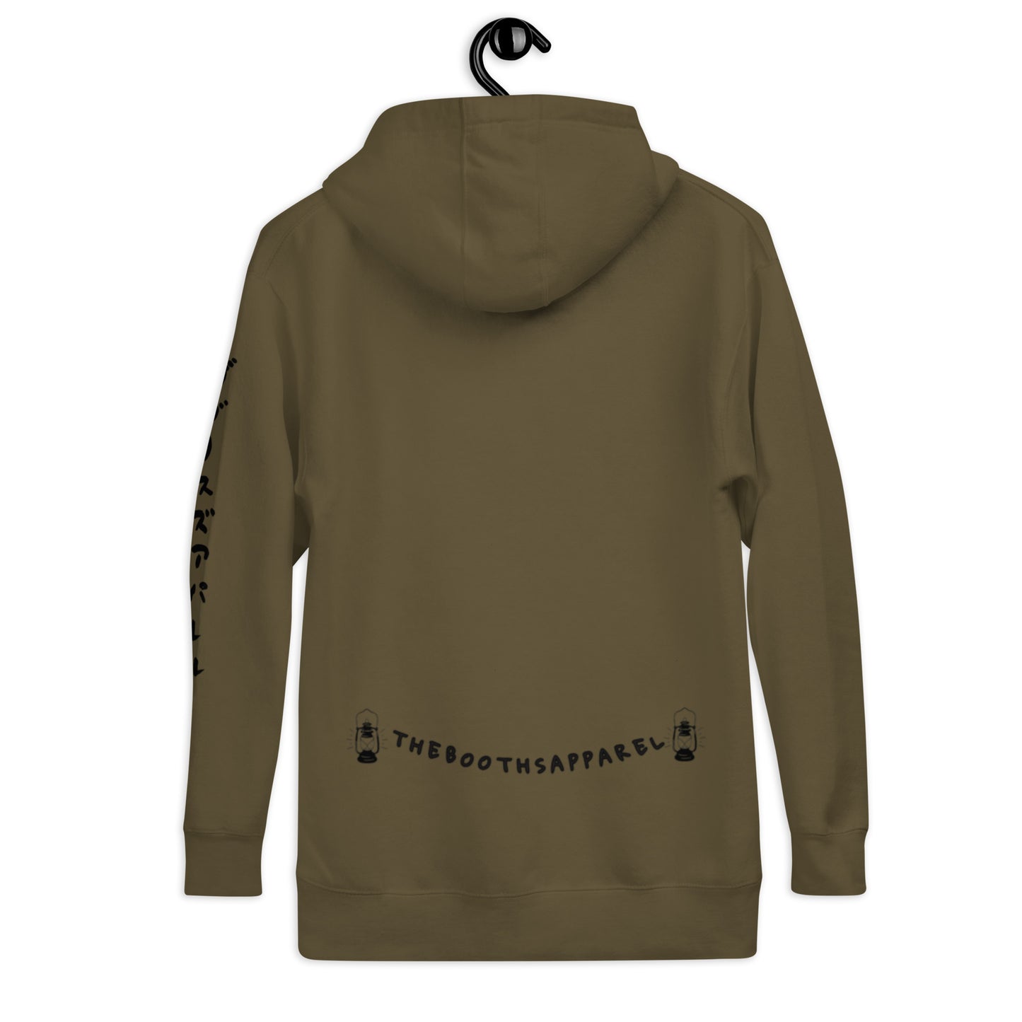 California Got Stress ? Got Stress Black sleeve Unisex Hoodie