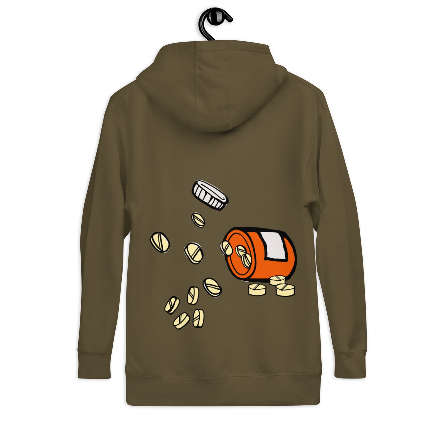 Being positive is the best medicine you can take. Unisex Hoodie