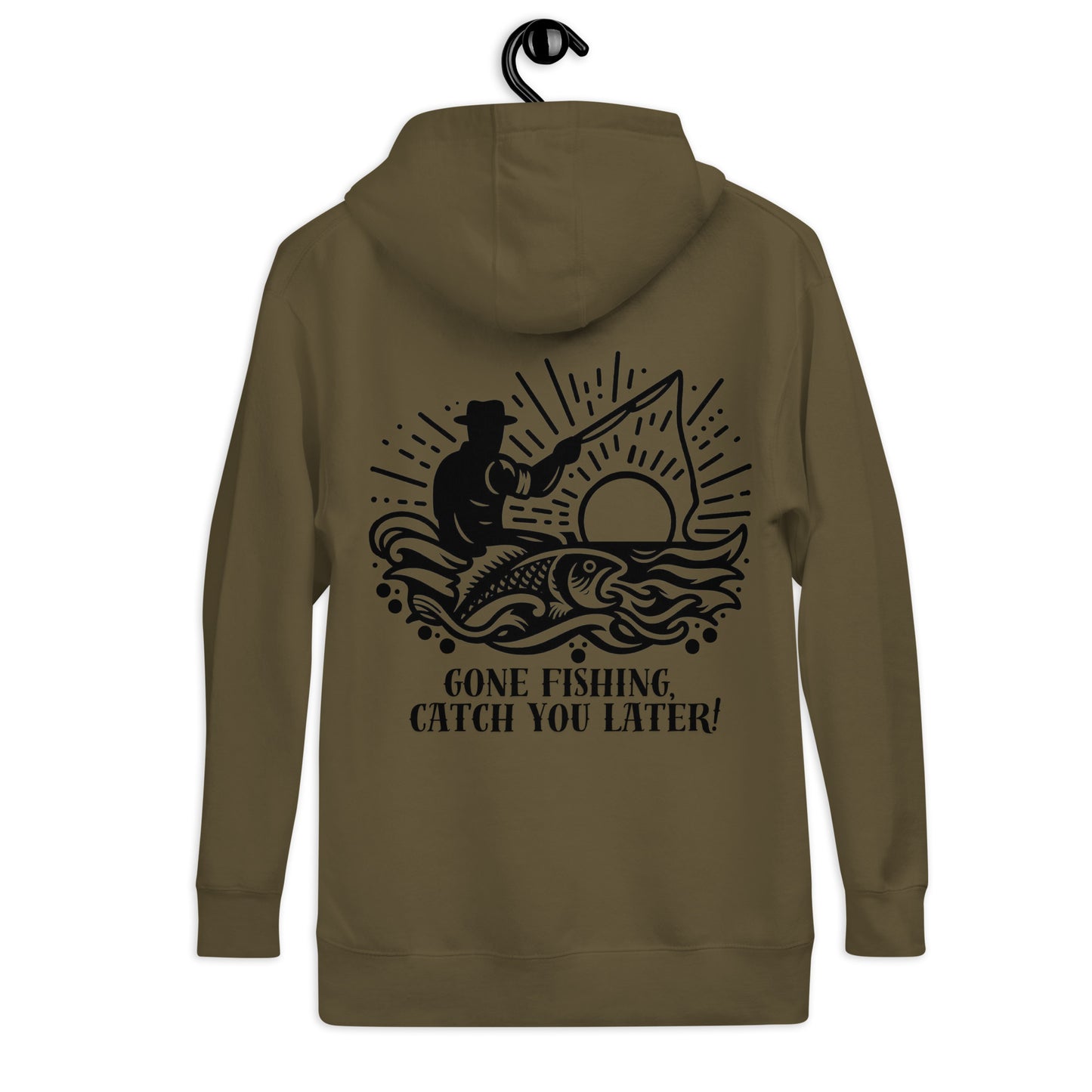 Fishing shirt, Gone Fishing, Catch You Later! Fishing Gifts, Master Baiter Shirt for Man, Fishy Tee, Husband Shirt, Dad Gift, Unisex Hoodie