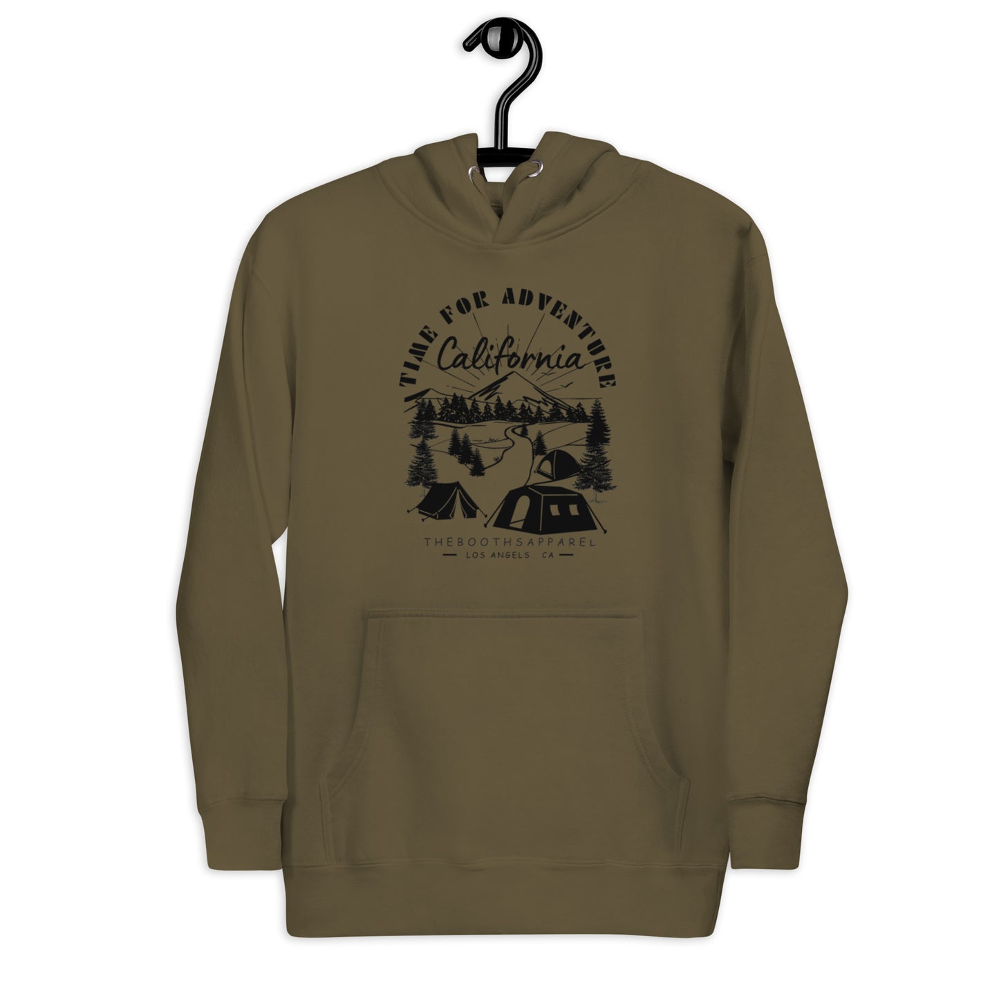California Time for Adventure Unisex Hoodie