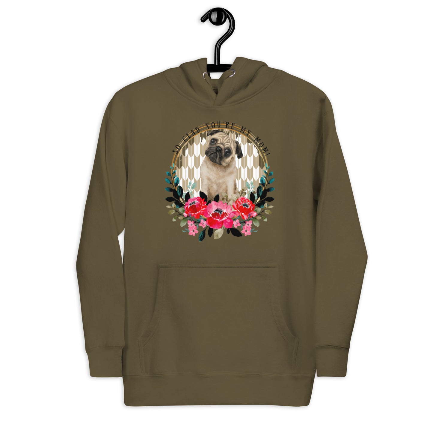 Pug Dog Unisex Hoodie