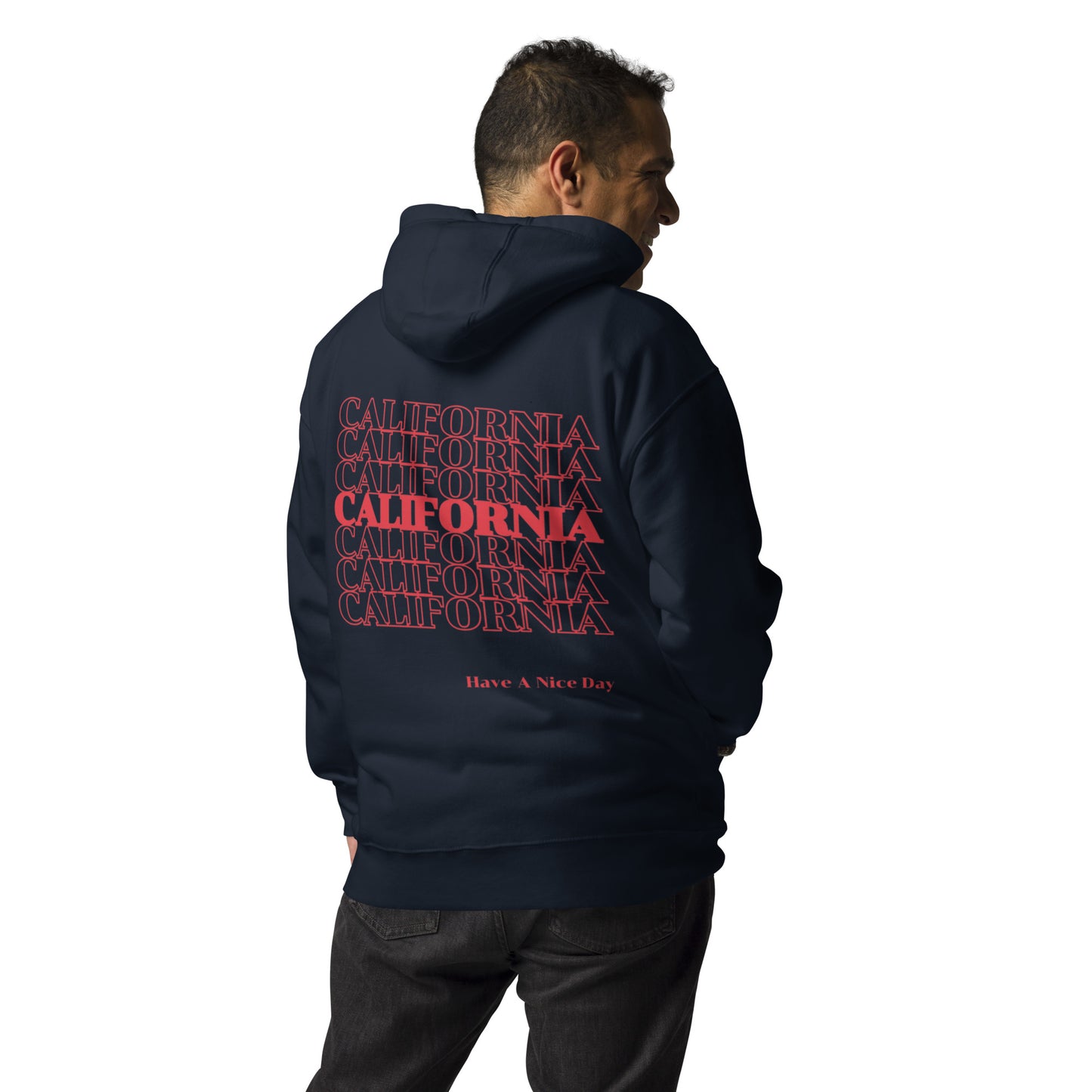 California, Japanese, Katakana, Nihongo, Have a good day Unisex Hoodie