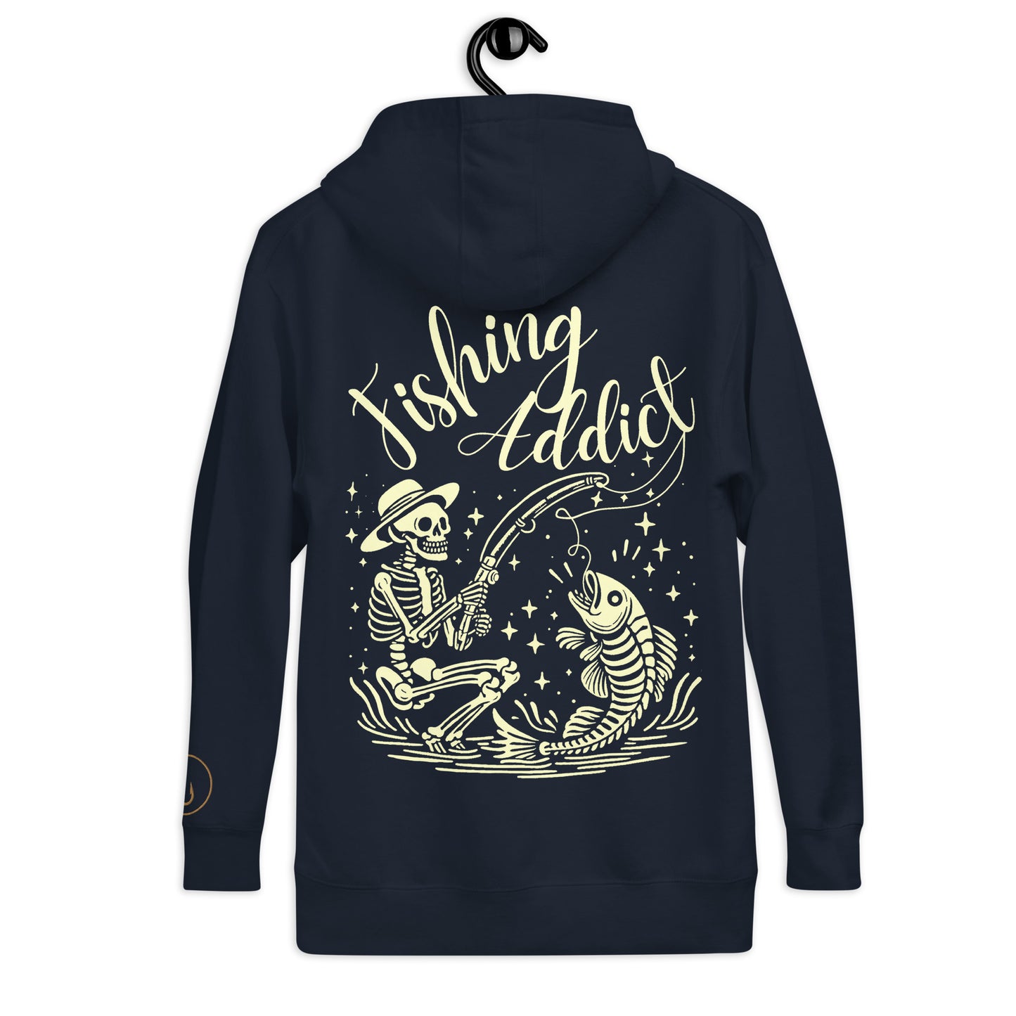 Fishing Straw hat Skeleton, Fishing Tattoo, Fishing Addict, Fishing Gift, Fishing Hoodie, Fishy hoodie, Husband Hoodie, Dad Gift, Unisex Hoodie