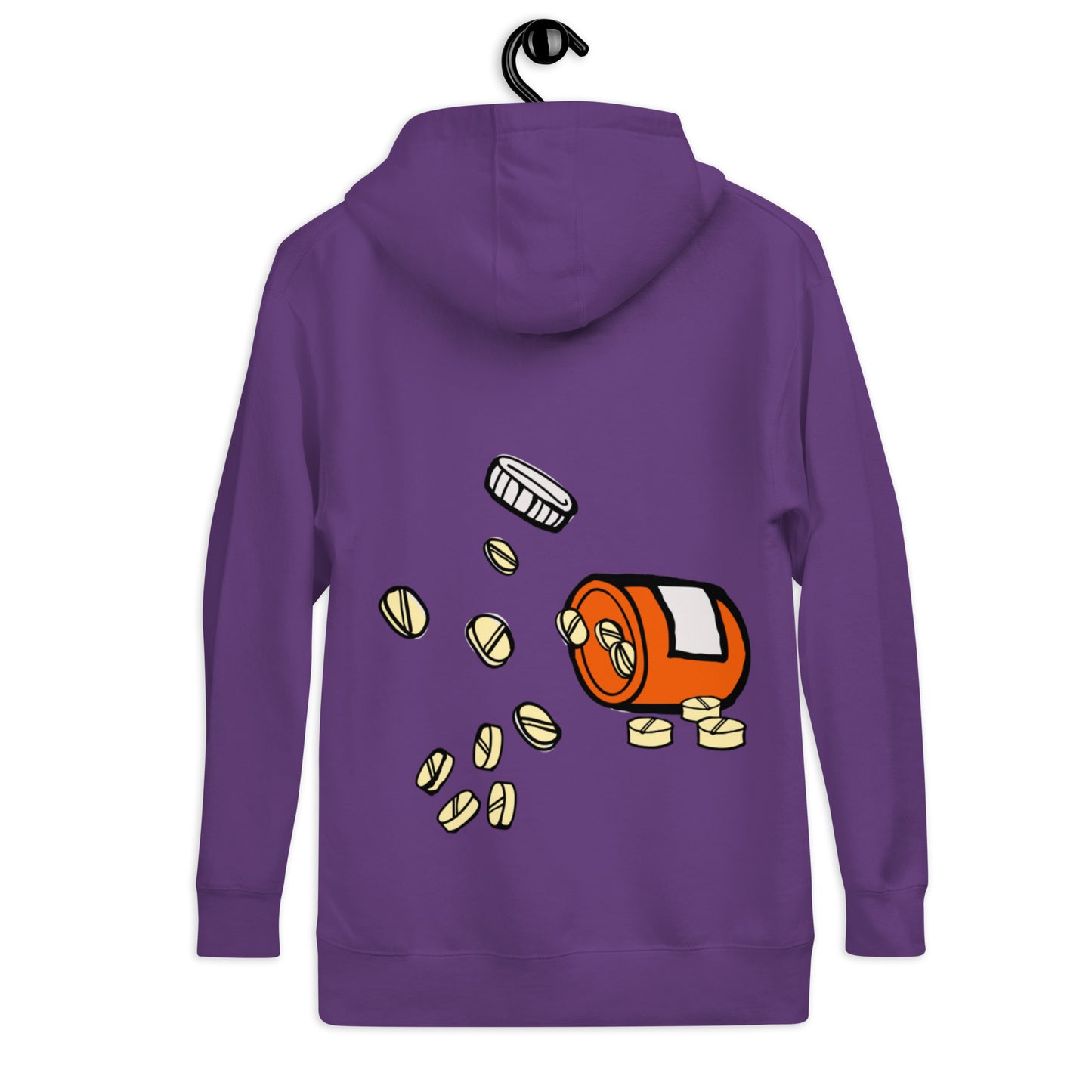 Being positive is the best medicine you can take. Unisex Hoodie