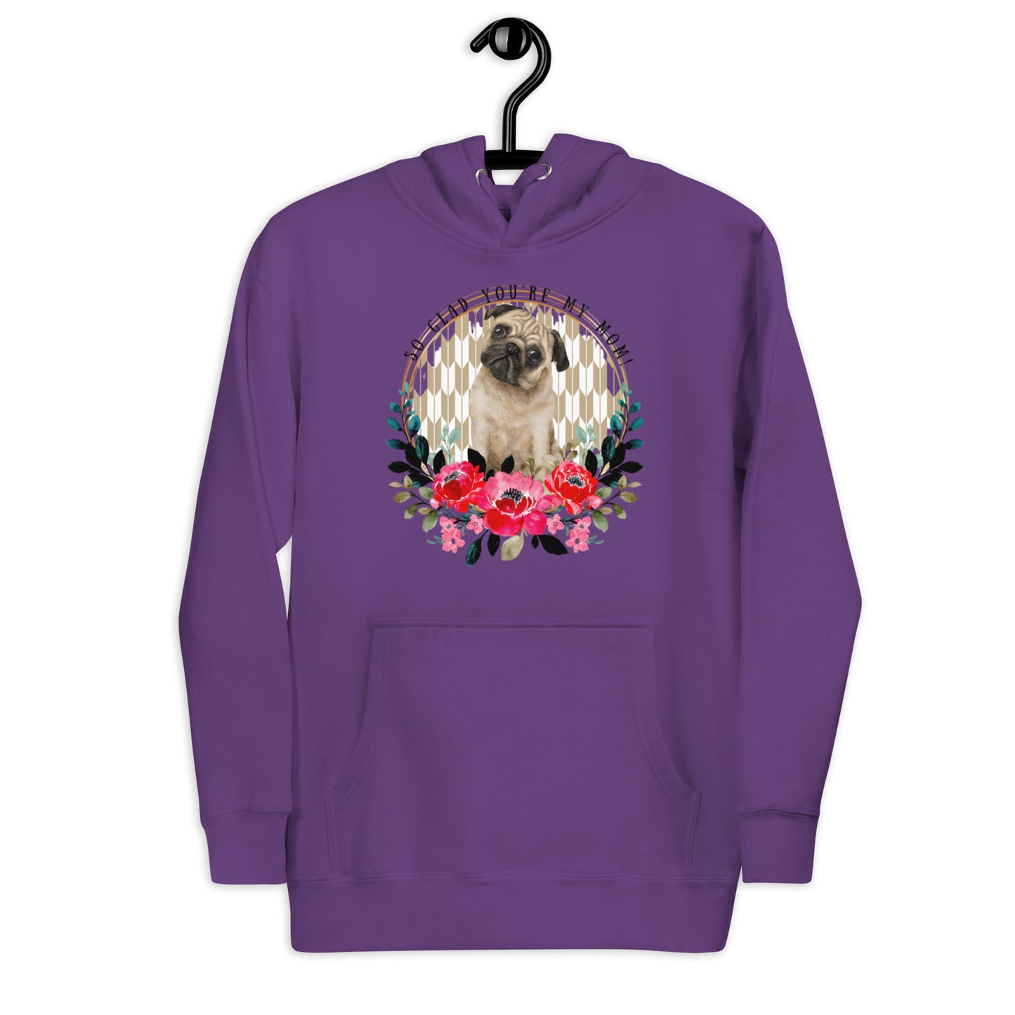 Pug Dog Unisex Hoodie