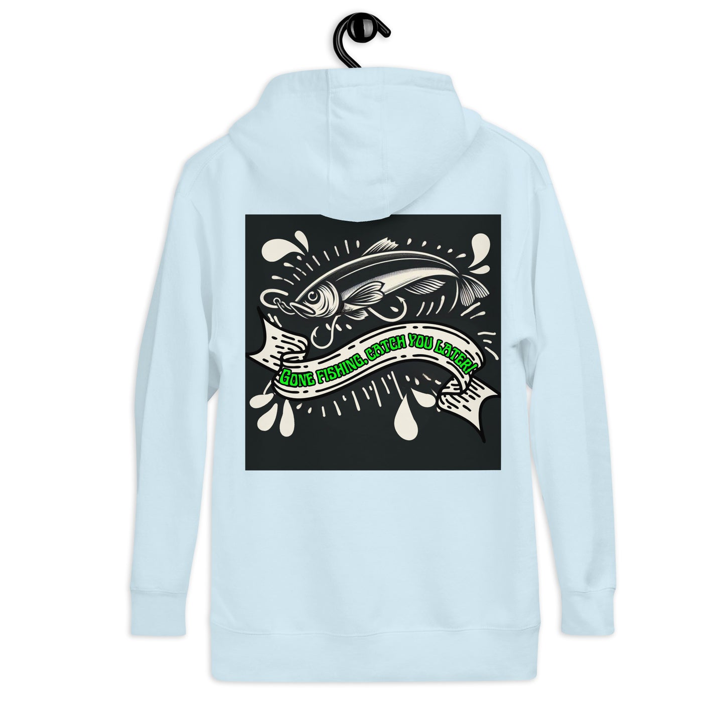 Fishing Dad, Cool, Kawaii, Unisex Hoodie