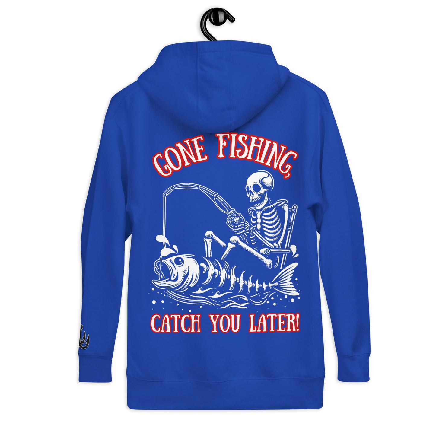 Fishing Skeleton, Fishing Tattoo, Fishing Tuna, Fishing Gifts, Fishing Hoodie for Man, Fishy hoodie, Husband Hoodie, Dad Gift, Unisex Hoodie