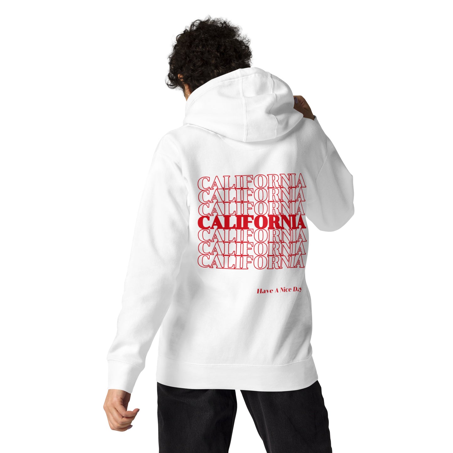 California, Japanese, Katakana, Nihongo, Have a good day Unisex Hoodie