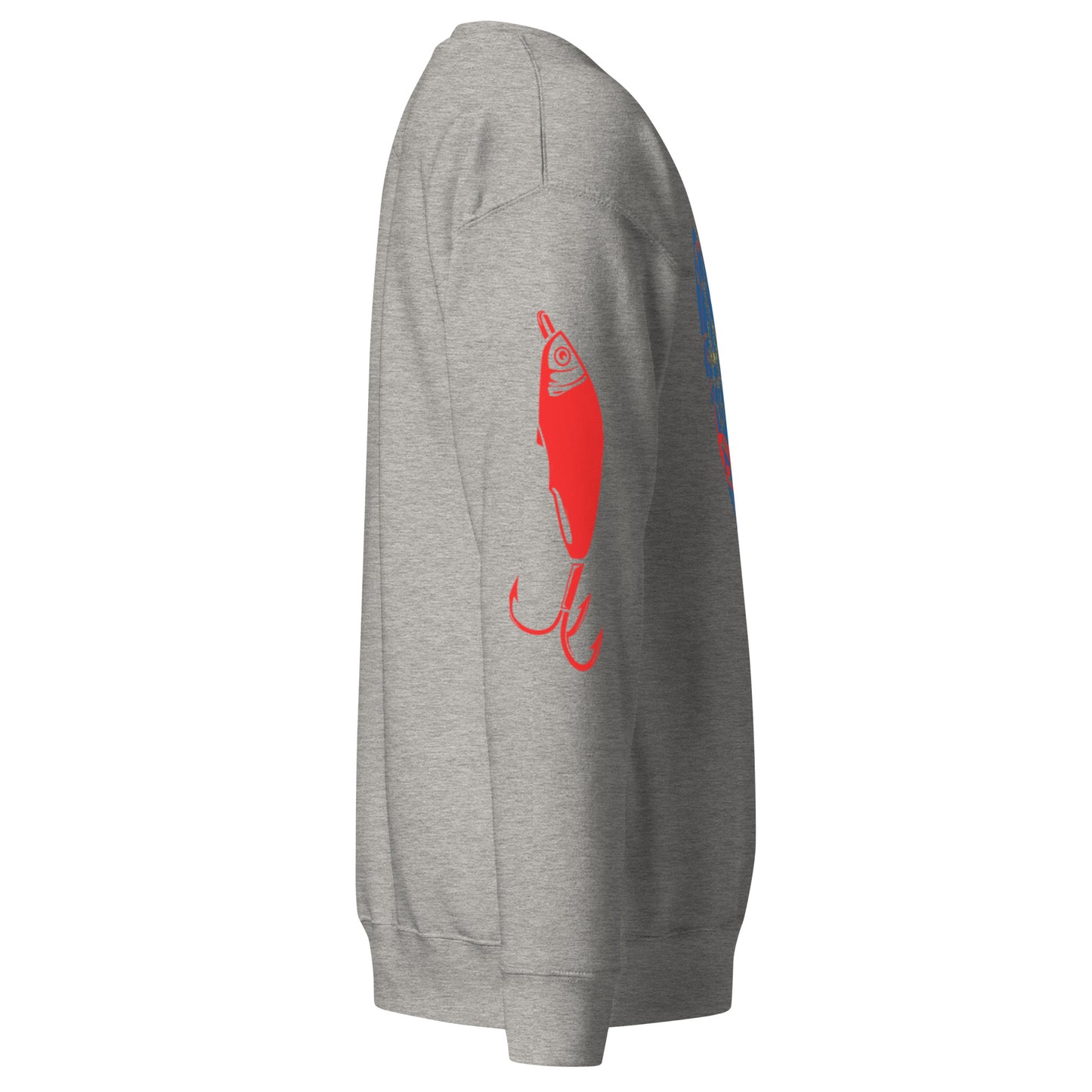 Heart Fishing Unisex Premium Sweatshirt