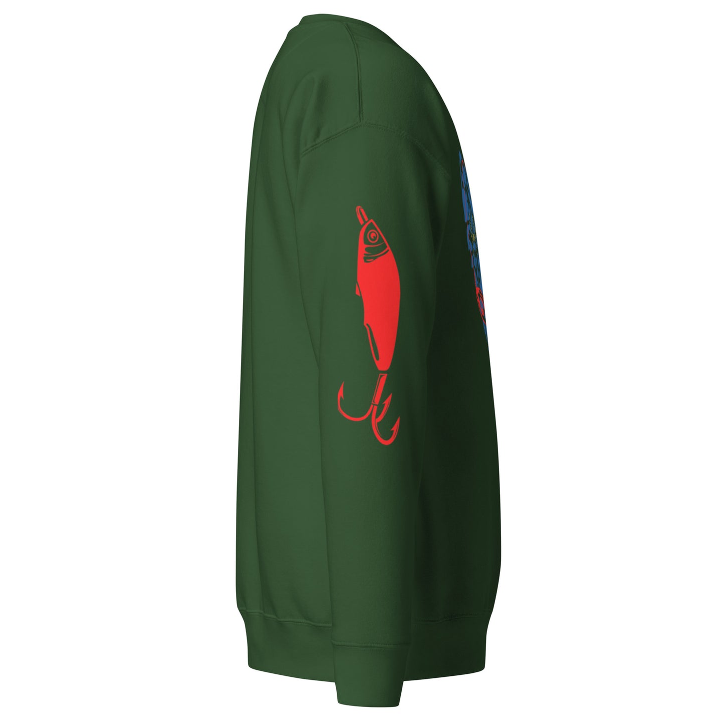 Heart Fishing Unisex Premium Sweatshirt