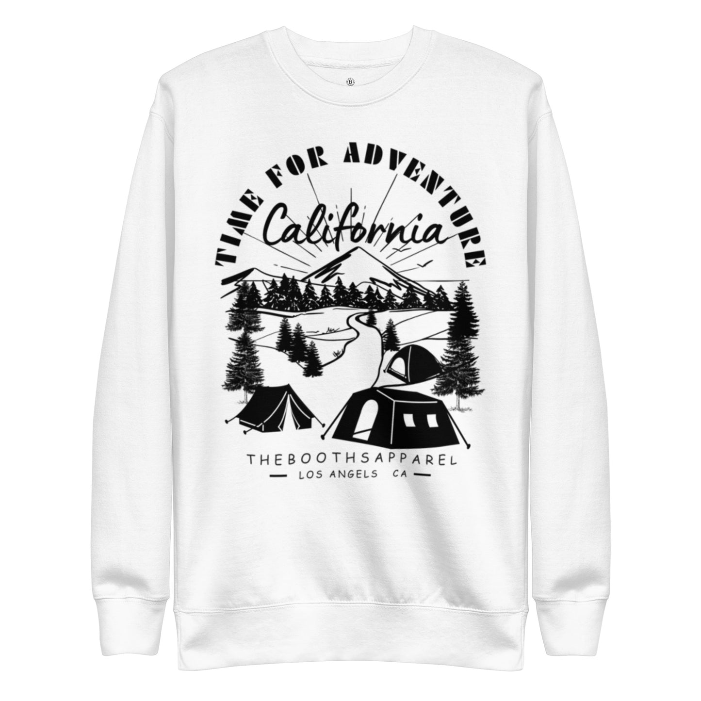 California time for adventure Unisex Premium Sweatshirt