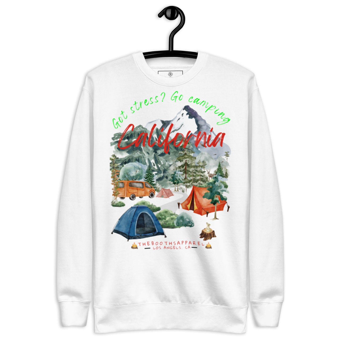California Got stress?? Unisex Premium Sweatshirt