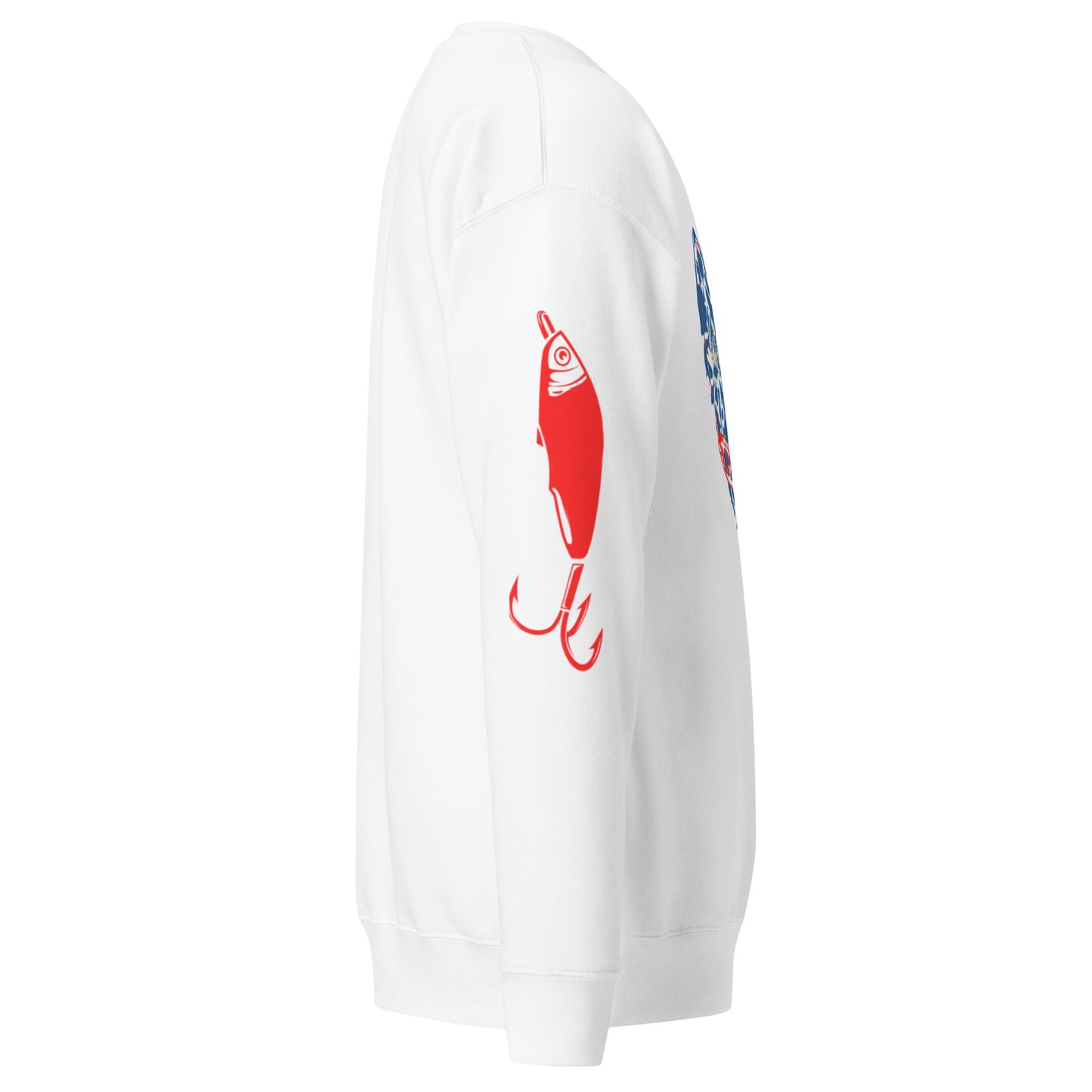 Heart Fishing Unisex Premium Sweatshirt