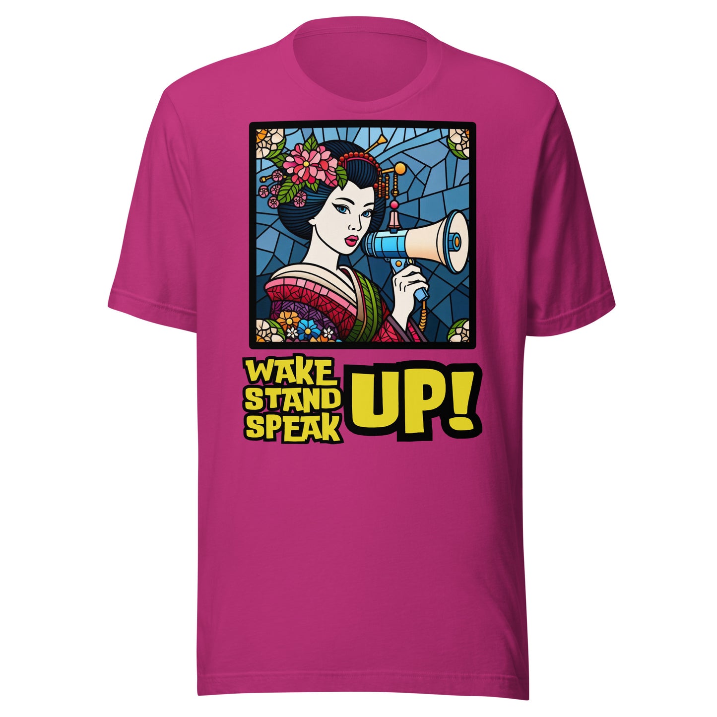 Wake Up Stand Up Speak Up, LGBTQ, Unisex gay pride, Against Bullying Tee, Protest shirt, Human Rights, Advocacy Top, Kawaii