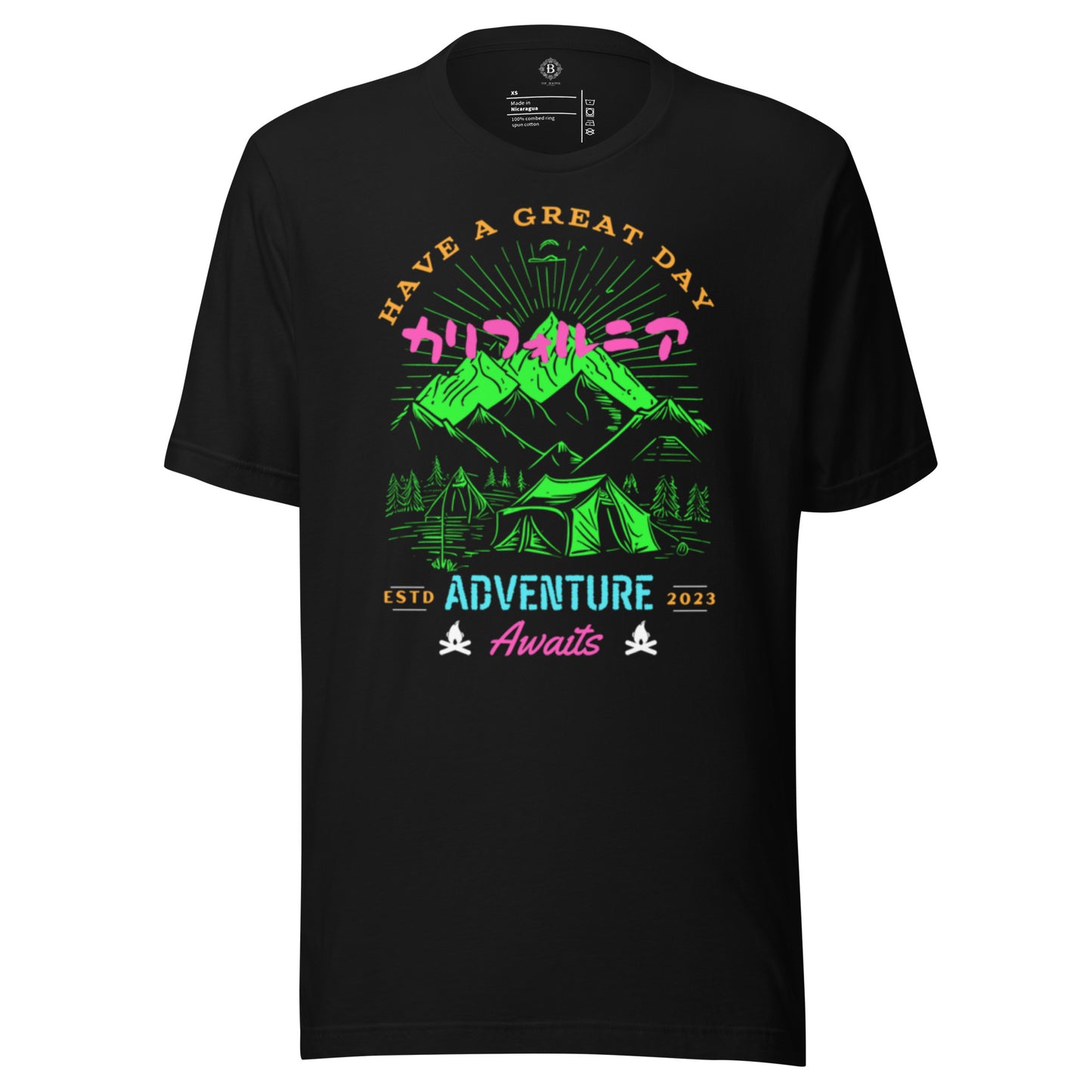California Have a Great Day Japanese Unisex t-shirt