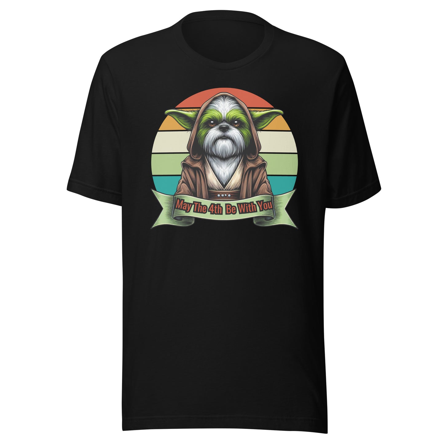 Star Wars Day, May The 4th Be with You, Yoda, Shih Tzu, Shih Tzu Dog, Grogu, Unisex t-shirt