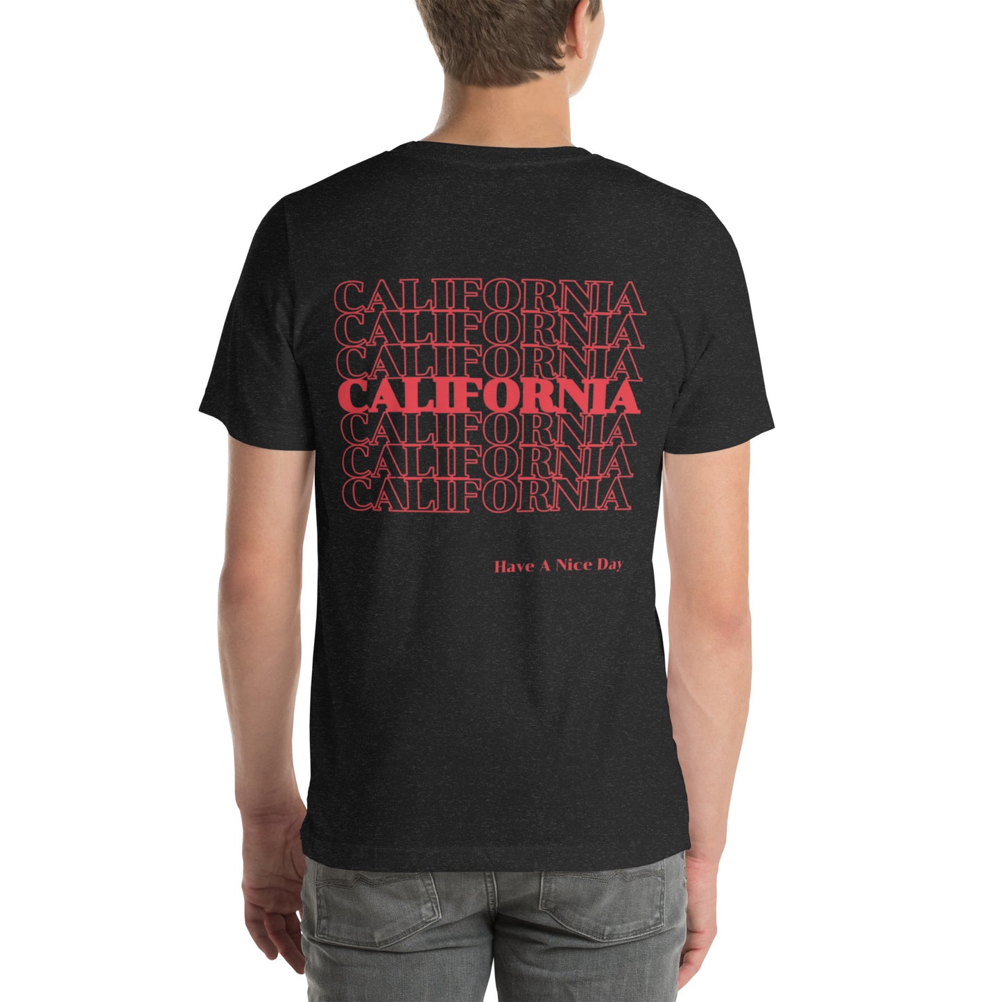 California, Japanese, Katakana, Nihongo, Have a good day Unisex t-shirt