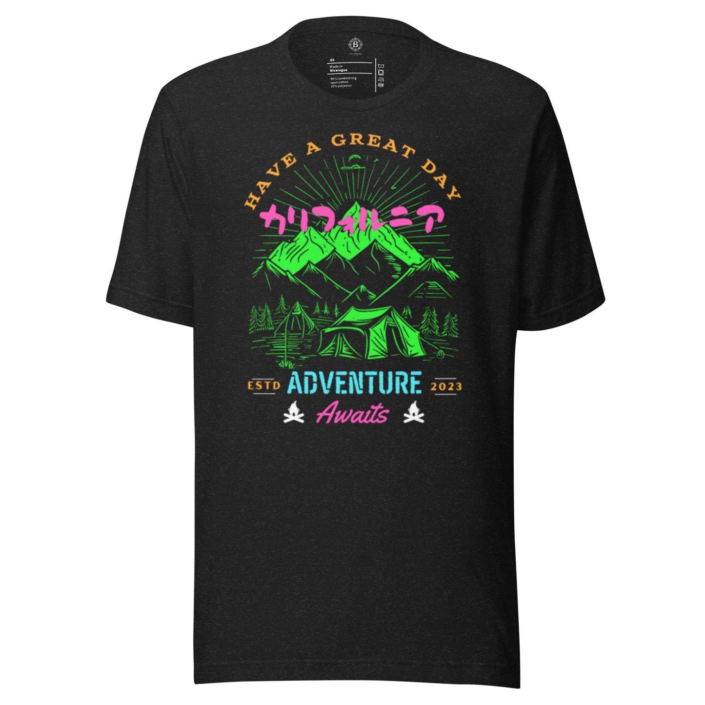 California Have a Great Day Japanese Unisex t-shirt