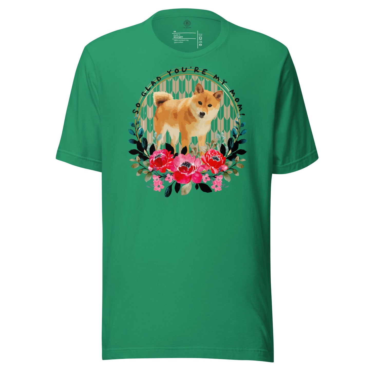 Shiba Inu Dog Japanese Letters Mom Unisex t-shirt