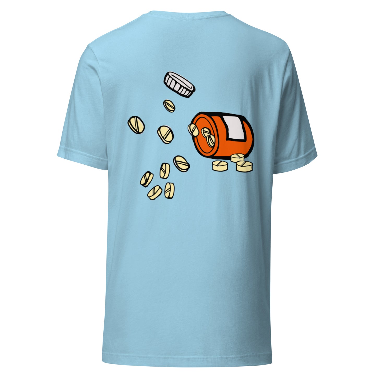 Being positive is the best medicine you can take. Unisex t-shirt