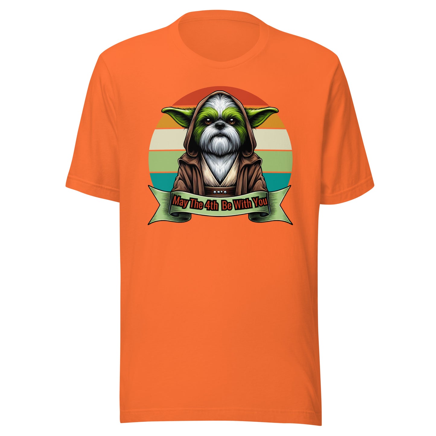 Star Wars Day, May The 4th Be with You, Yoda, Shih Tzu, Shih Tzu Dog, Grogu, Unisex t-shirt