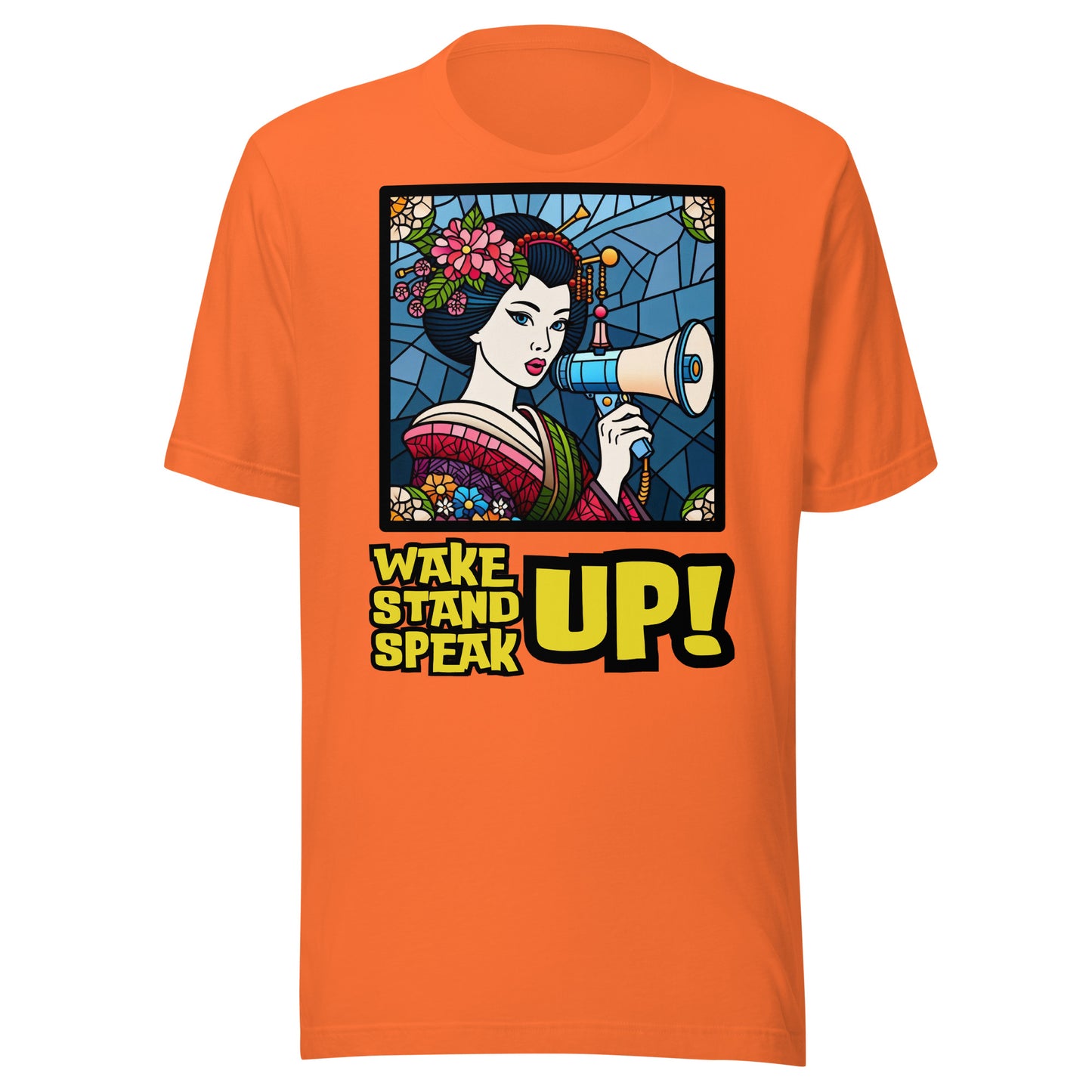 Wake Up Stand Up Speak Up, LGBTQ, Unisex gay pride, Against Bullying Tee, Protest shirt, Human Rights, Advocacy Top, Kawaii