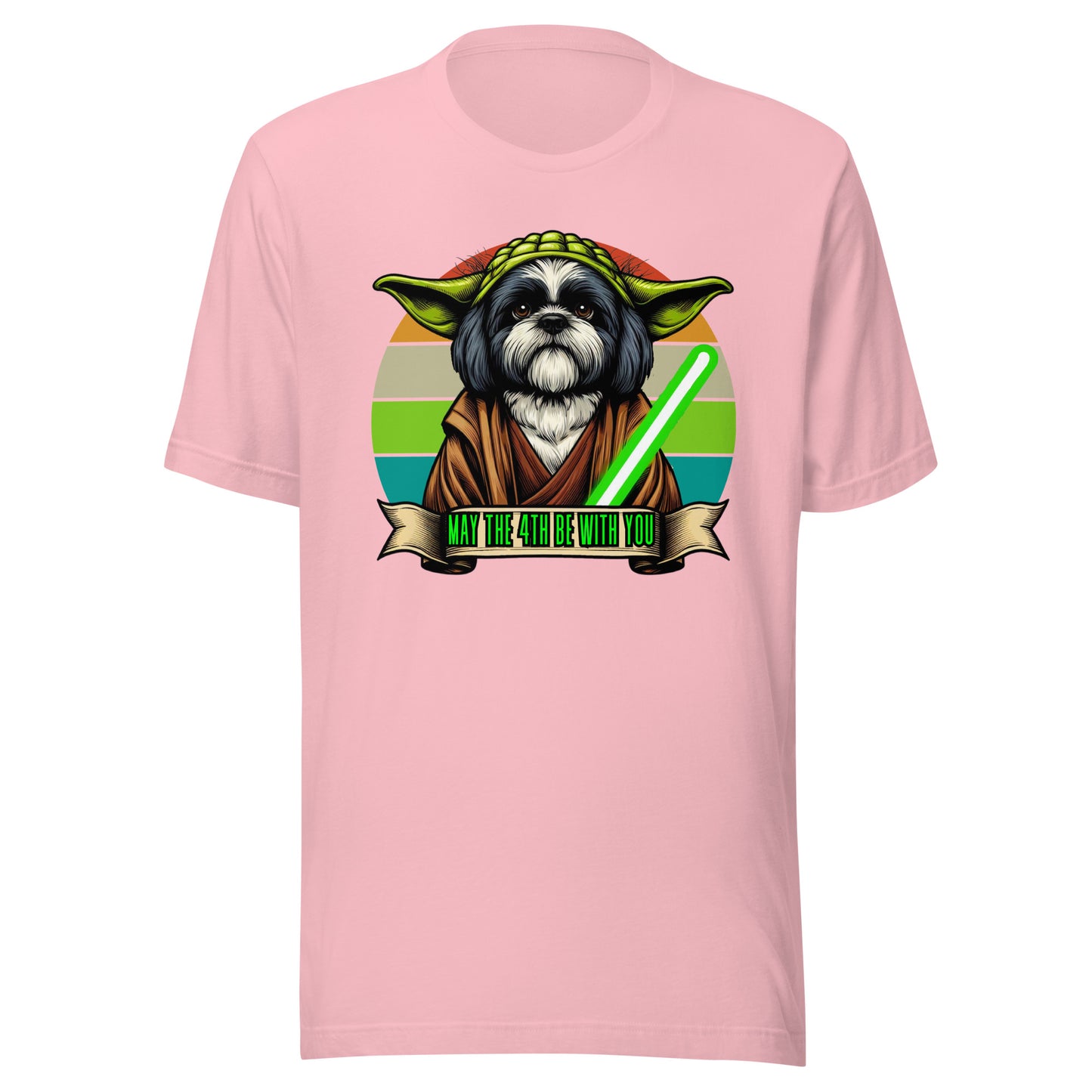 Star Wars Day, May The 4th Be with You, Yoda, Shih Tzu, Shih Tzu Dog, Shih Tzu yoda, Unisex t-shirt