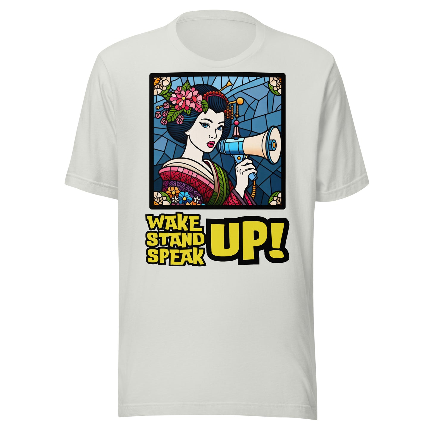 Wake Up Stand Up Speak Up, LGBTQ, Unisex gay pride, Against Bullying Tee, Protest shirt, Human Rights, Advocacy Top, Kawaii