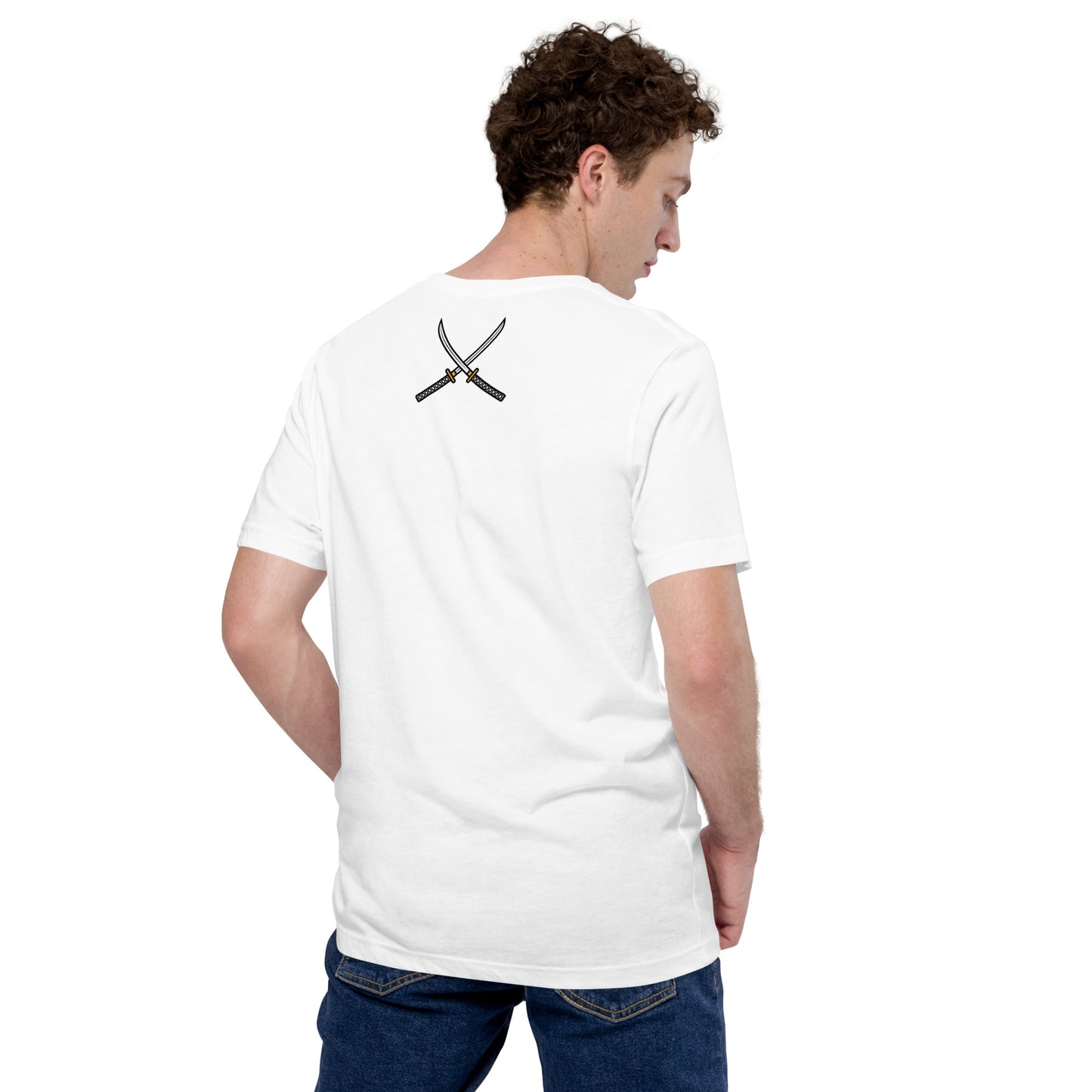 Samurai Mask Samurai Sword Unisex t-shirt