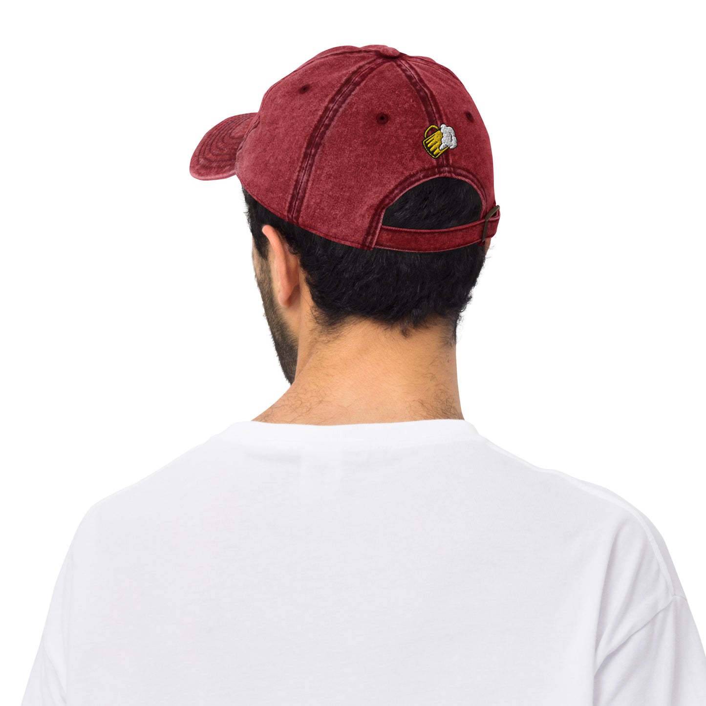 Don’t worry, be hoppy, Beer, Vintage Cotton Twill Cap